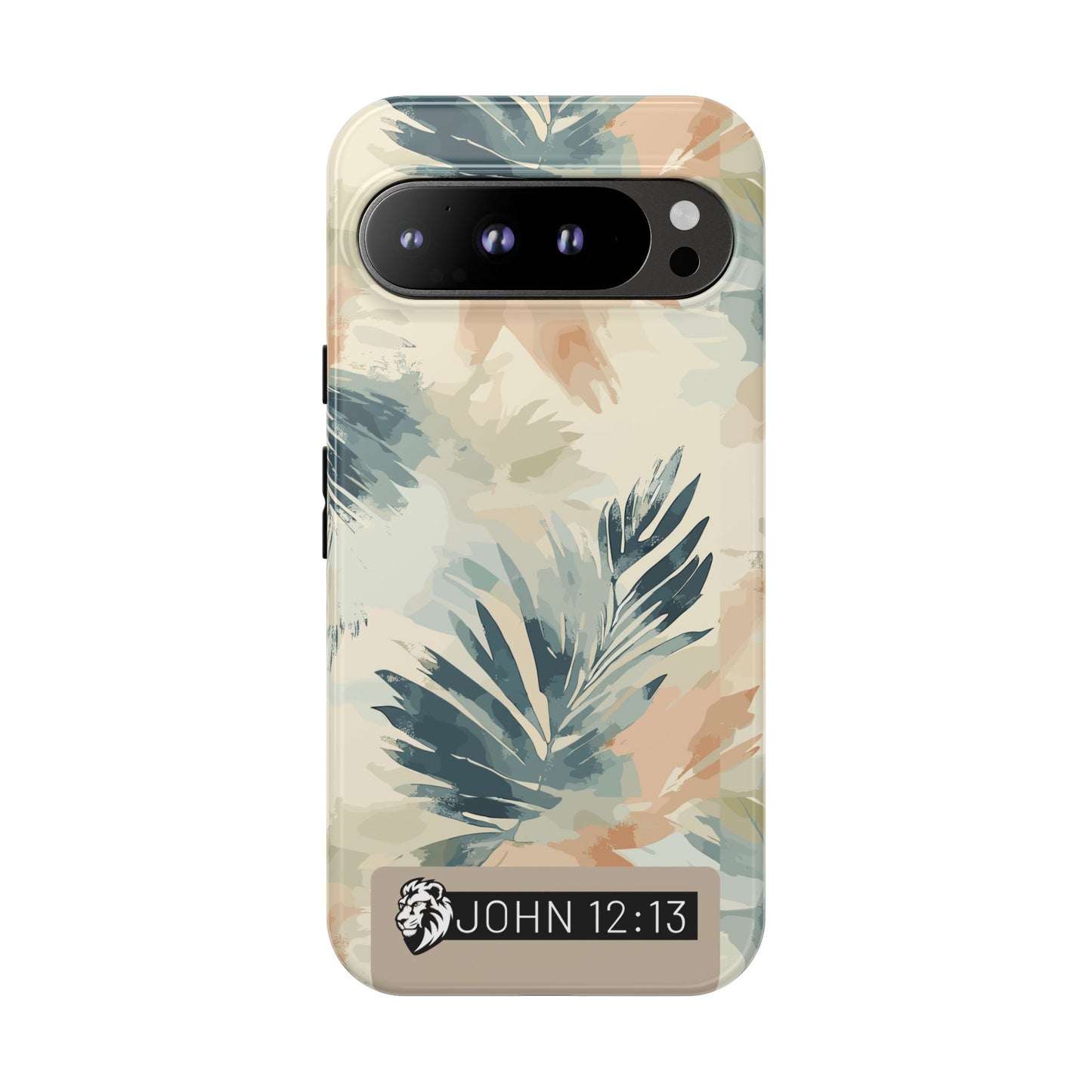 Tough Cases - Floral Phone Case with Inspirational Quote, Stylish Phone Cover, Trendy Tech Accessory, Summer Vibes, Gift for Her