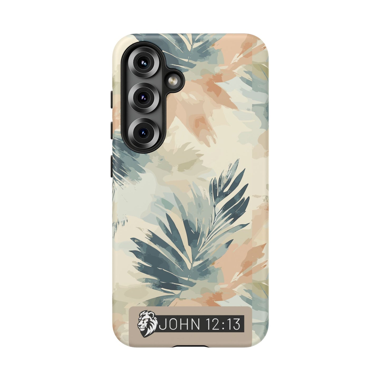 Tough Cases - Floral Phone Case with Inspirational Quote, Stylish Phone Cover, Trendy Tech Accessory, Summer Vibes, Gift for Her