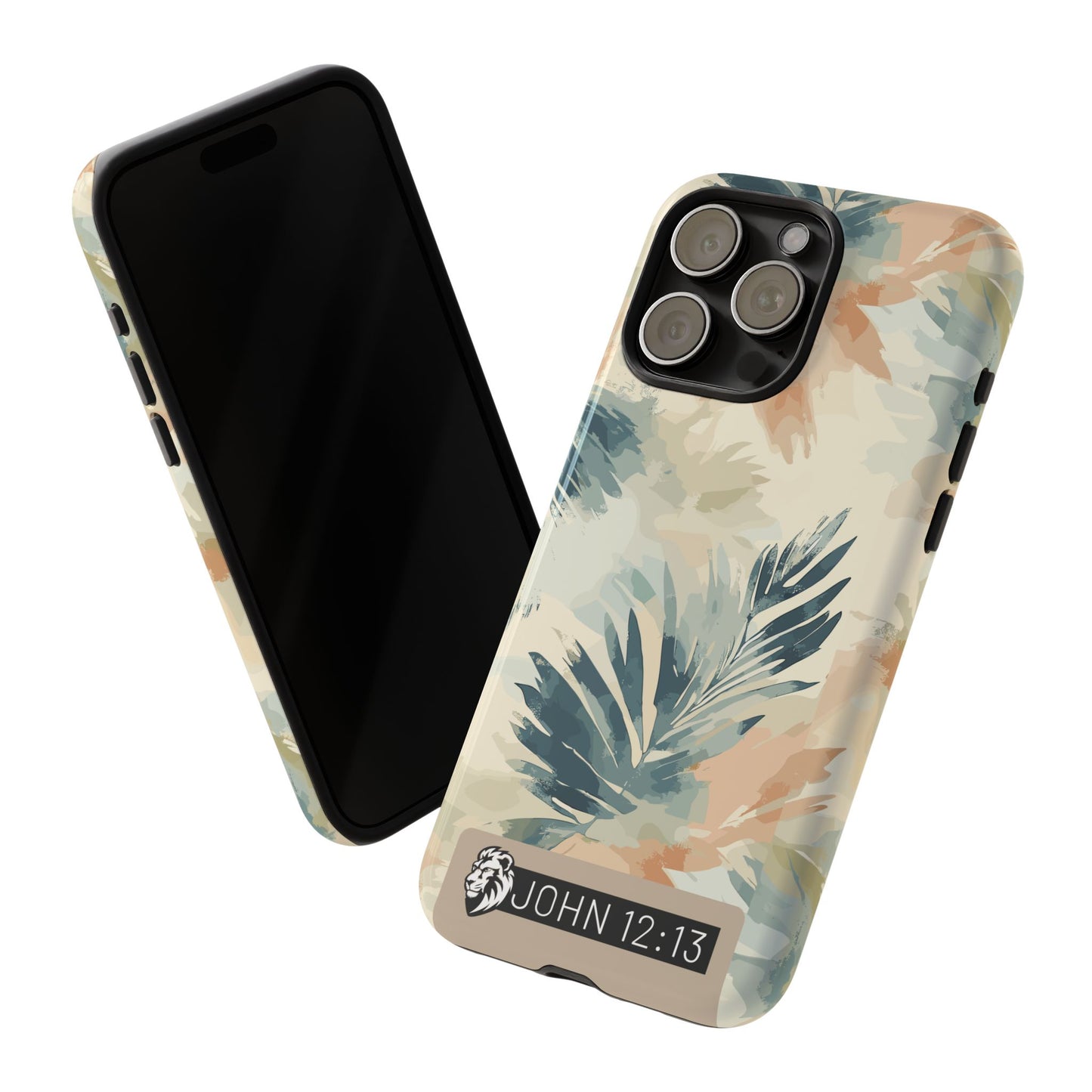 Tough Cases - Floral Phone Case with Inspirational Quote, Stylish Phone Cover, Trendy Tech Accessory, Summer Vibes, Gift for Her
