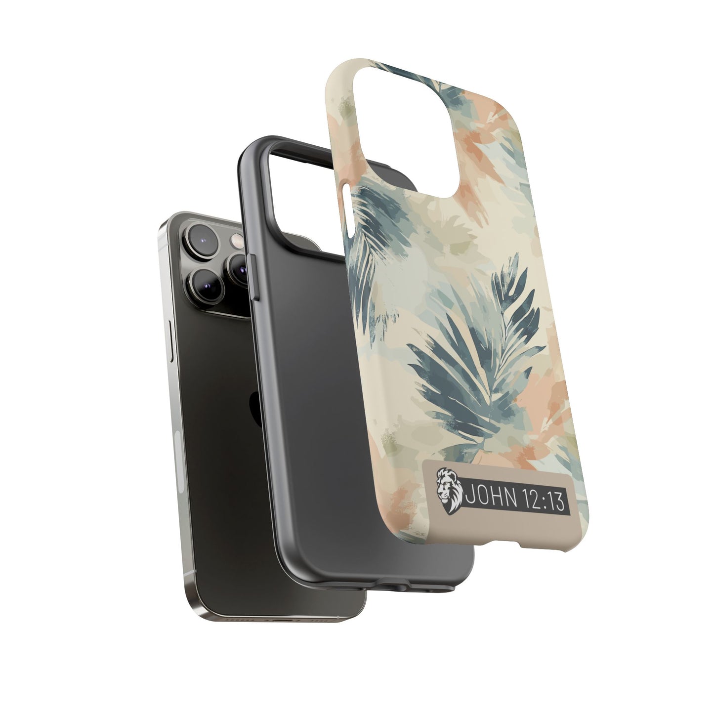 Tough Cases - Floral Phone Case with Inspirational Quote, Stylish Phone Cover, Trendy Tech Accessory, Summer Vibes, Gift for Her