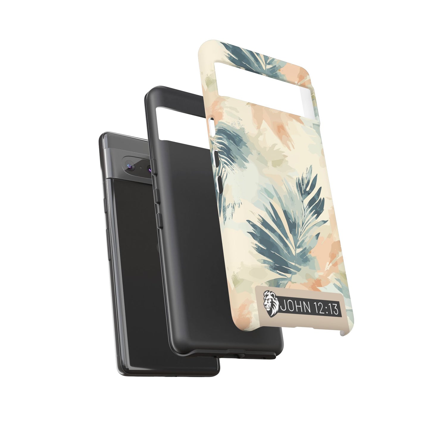 Tough Cases - Floral Phone Case with Inspirational Quote, Stylish Phone Cover, Trendy Tech Accessory, Summer Vibes, Gift for Her