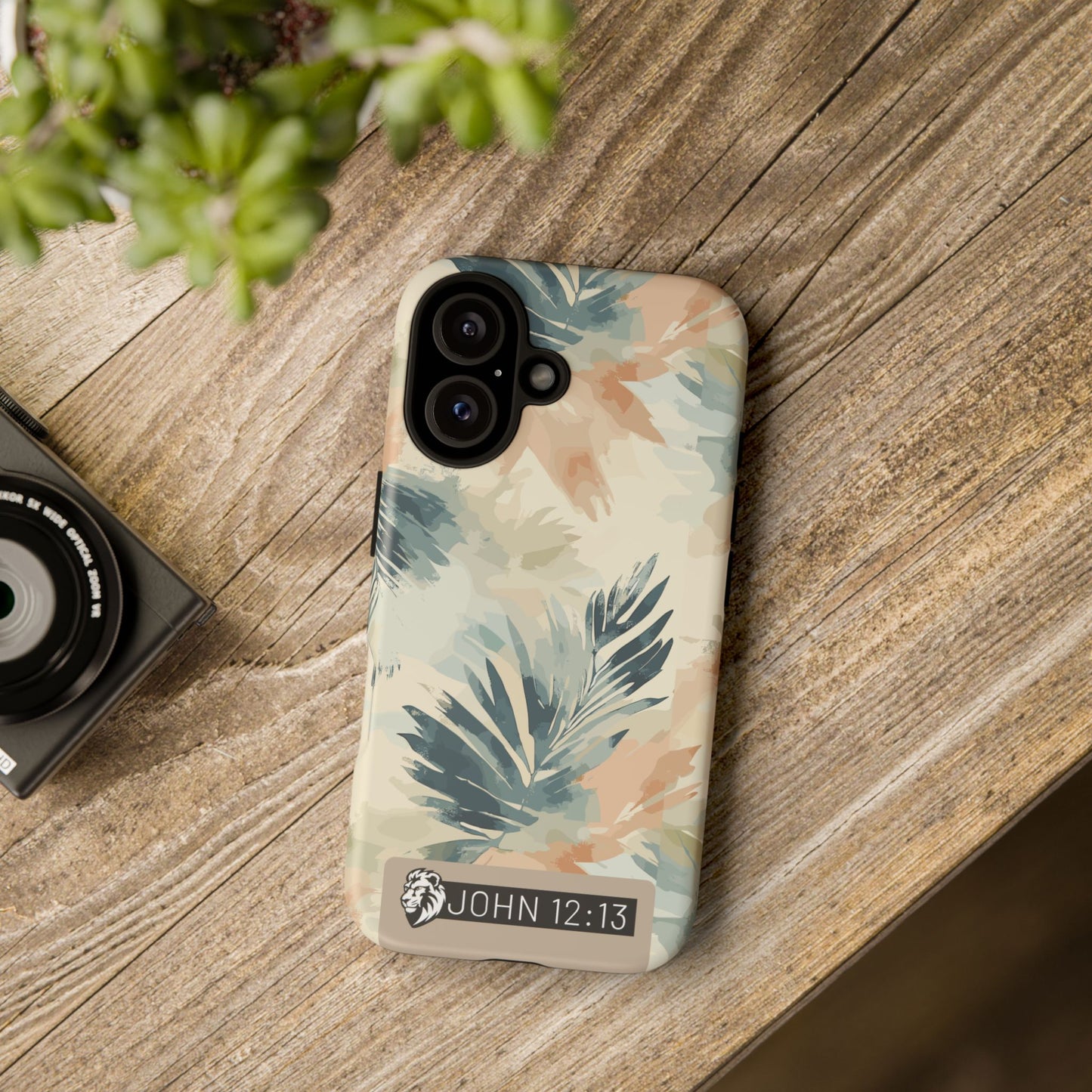 Tough Cases - Floral Phone Case with Inspirational Quote, Stylish Phone Cover, Trendy Tech Accessory, Summer Vibes, Gift for Her