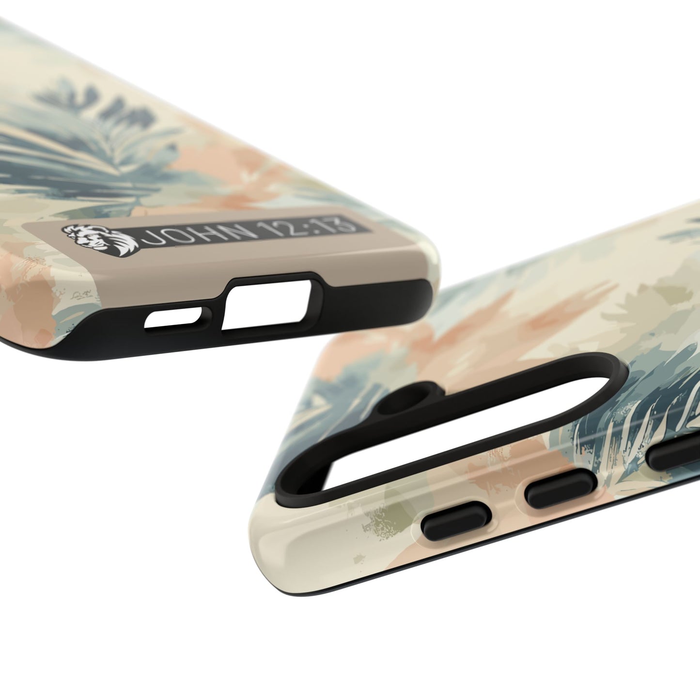 Tough Cases - Floral Phone Case with Inspirational Quote, Stylish Phone Cover, Trendy Tech Accessory, Summer Vibes, Gift for Her