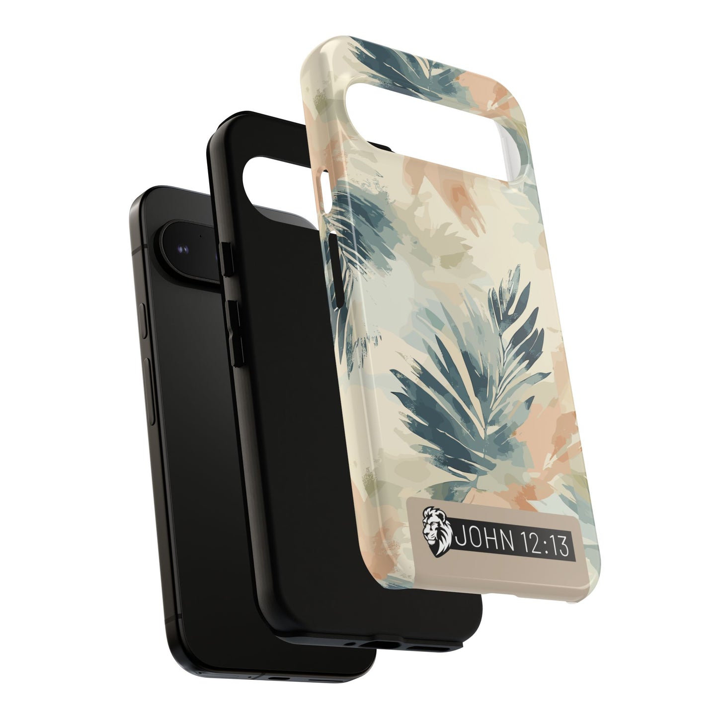 Tough Cases - Floral Phone Case with Inspirational Quote, Stylish Phone Cover, Trendy Tech Accessory, Summer Vibes, Gift for Her