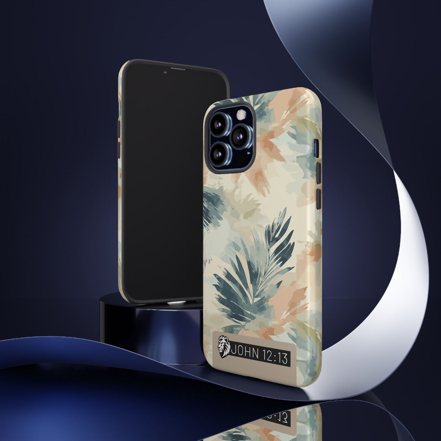 Tough Cases - Floral Phone Case with Inspirational Quote, Stylish Phone Cover, Trendy Tech Accessory, Summer Vibes, Gift for Her