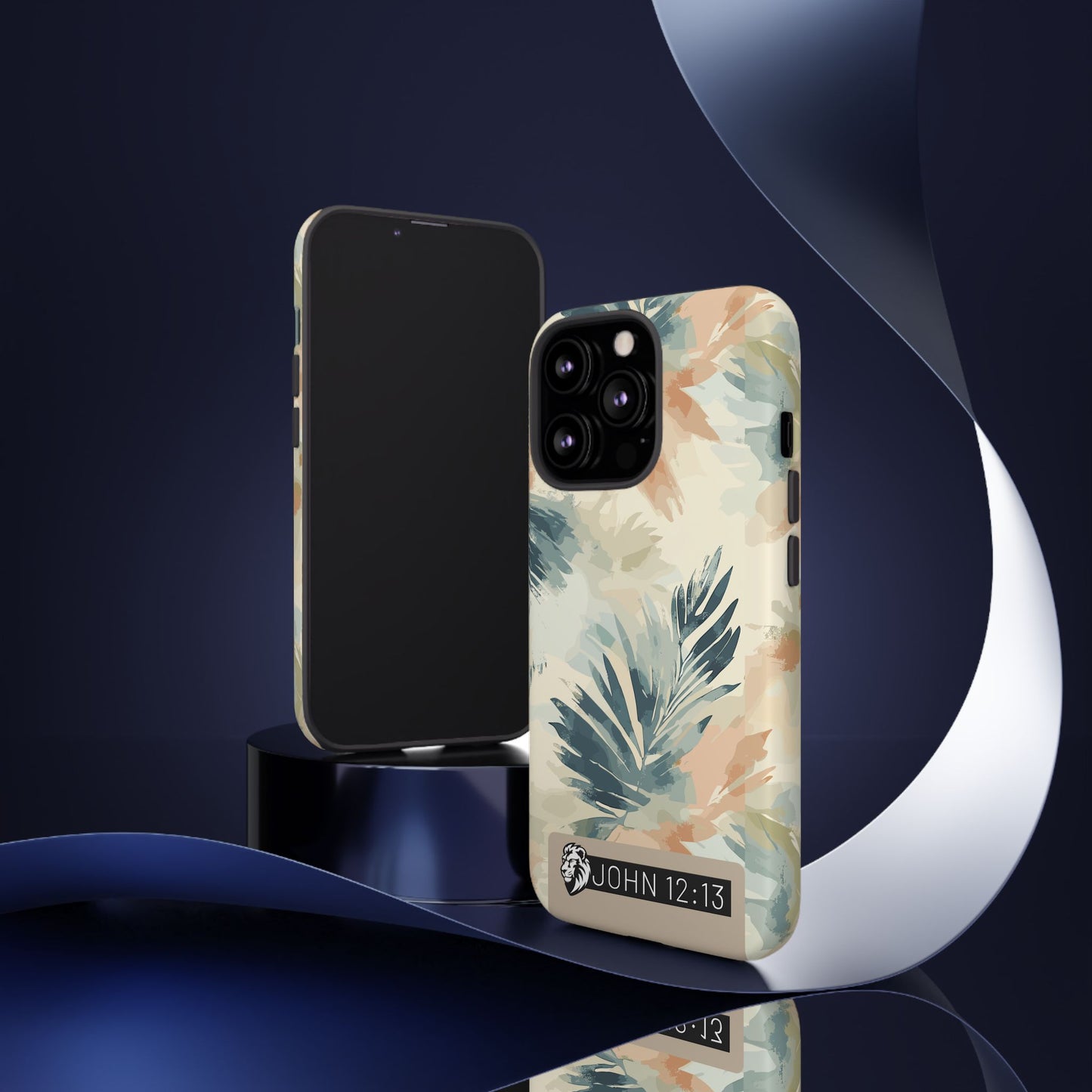 Tough Cases - Floral Phone Case with Inspirational Quote, Stylish Phone Cover, Trendy Tech Accessory, Summer Vibes, Gift for Her