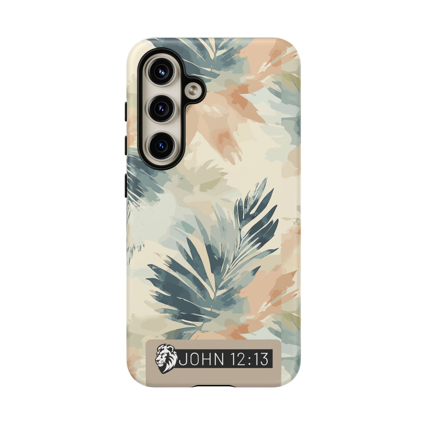 Tough Cases - Floral Phone Case with Inspirational Quote, Stylish Phone Cover, Trendy Tech Accessory, Summer Vibes, Gift for Her