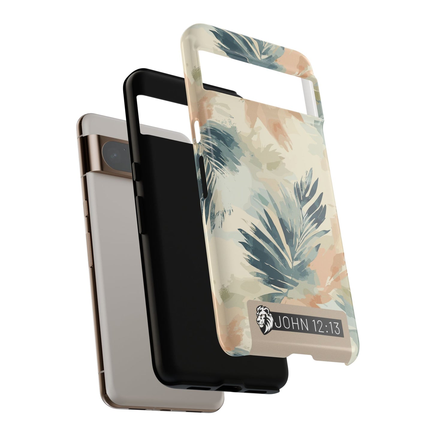 Tough Cases - Floral Phone Case with Inspirational Quote, Stylish Phone Cover, Trendy Tech Accessory, Summer Vibes, Gift for Her