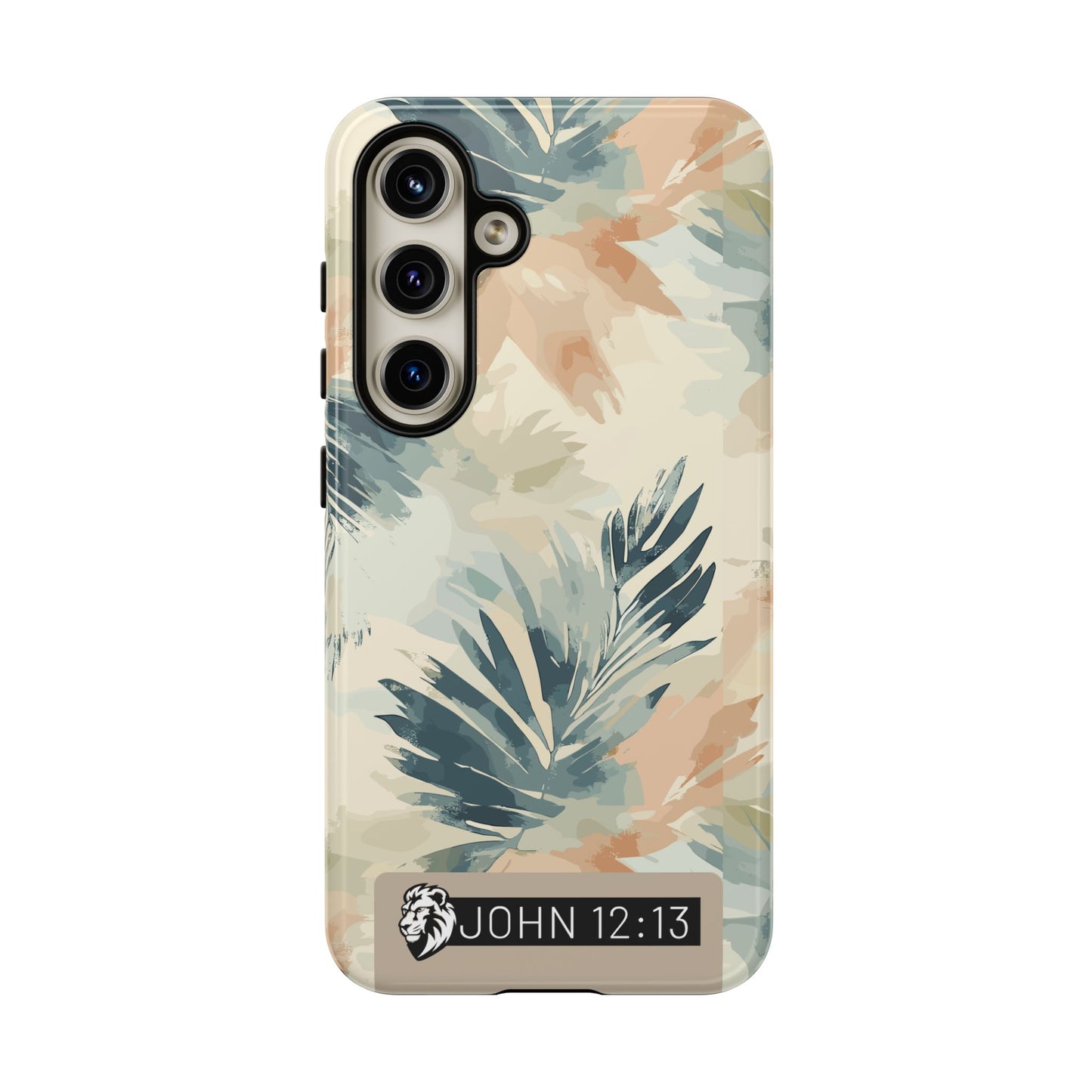Tough Cases - Floral Phone Case with Inspirational Quote, Stylish Phone Cover, Trendy Tech Accessory, Summer Vibes, Gift for Her