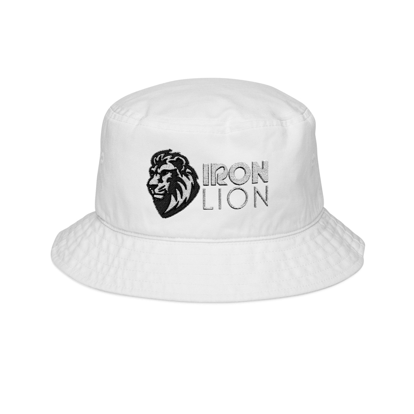 Embroidered Bucket Hat with Lion Design | Stylish Sun Protection, Perfect for Festivals, Casual Outings, Summer Vibes, Gifts
