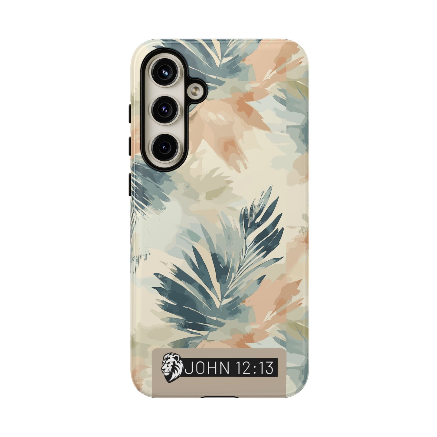 Tough Cases - Floral Phone Case with Inspirational Quote, Stylish Phone Cover, Trendy Tech Accessory, Summer Vibes, Gift for Her