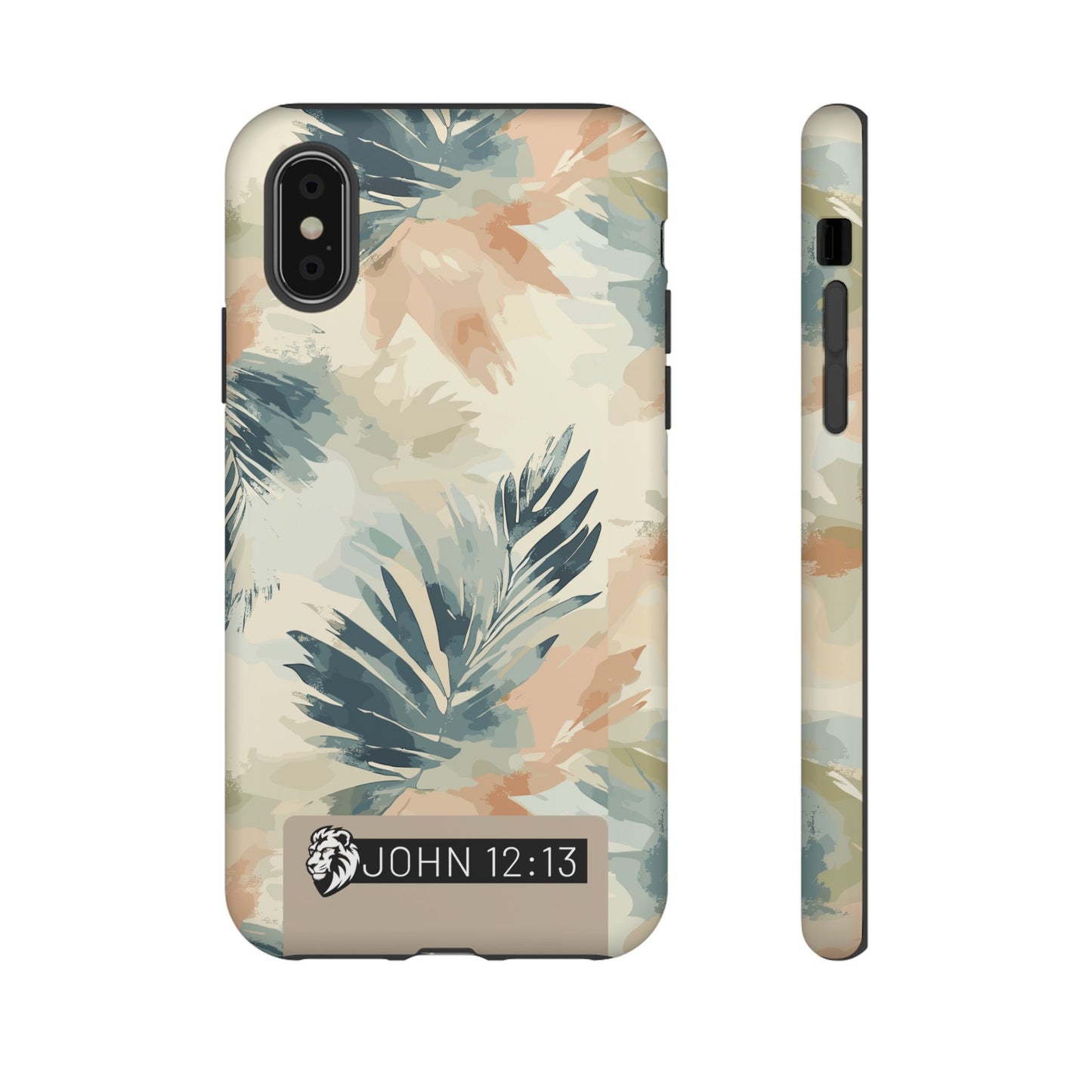 Tough Cases - Floral Phone Case with Inspirational Quote, Stylish Phone Cover, Trendy Tech Accessory, Summer Vibes, Gift for Her