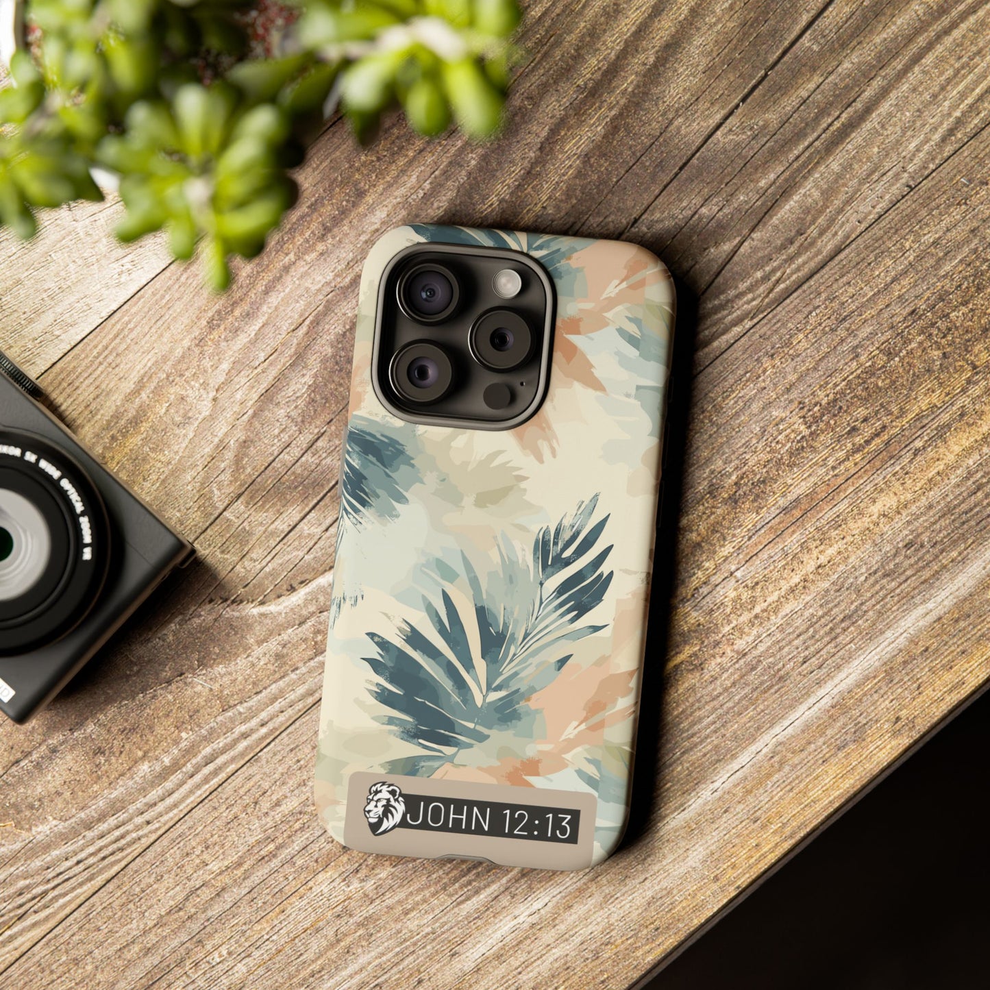 Tough Cases - Floral Phone Case with Inspirational Quote, Stylish Phone Cover, Trendy Tech Accessory, Summer Vibes, Gift for Her