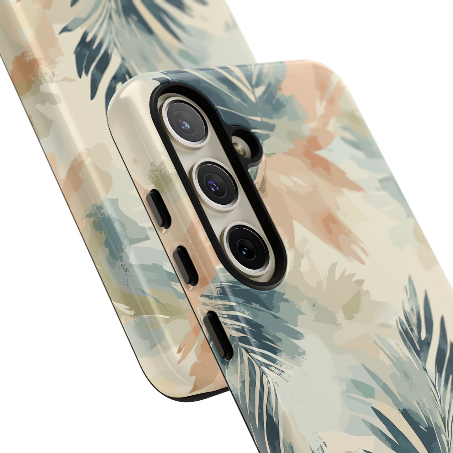 Tough Cases - Floral Phone Case with Inspirational Quote, Stylish Phone Cover, Trendy Tech Accessory, Summer Vibes, Gift for Her
