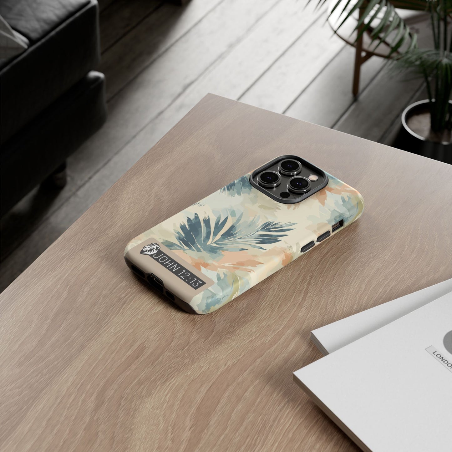 Tough Cases - Floral Phone Case with Inspirational Quote, Stylish Phone Cover, Trendy Tech Accessory, Summer Vibes, Gift for Her