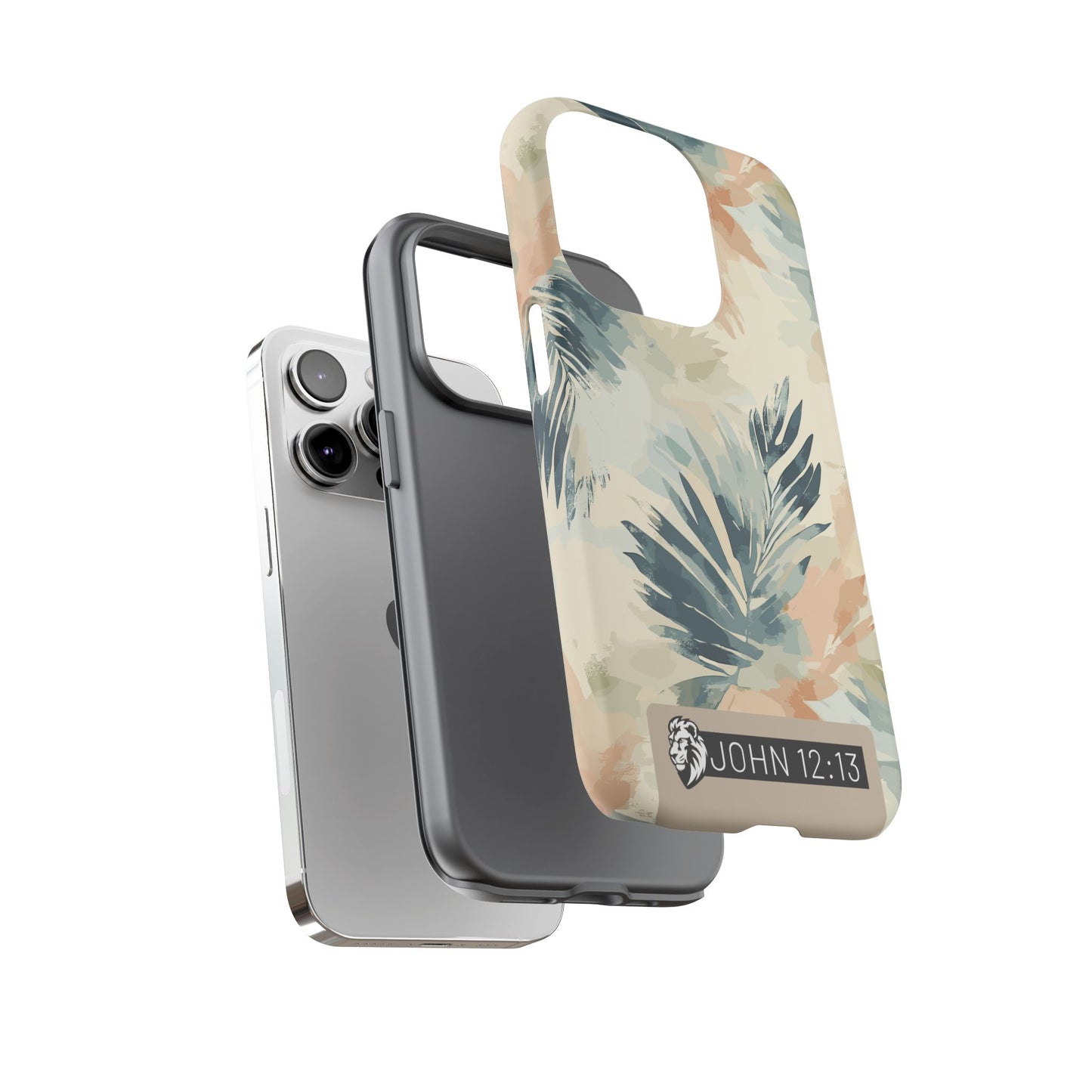 Tough Cases - Floral Phone Case with Inspirational Quote, Stylish Phone Cover, Trendy Tech Accessory, Summer Vibes, Gift for Her