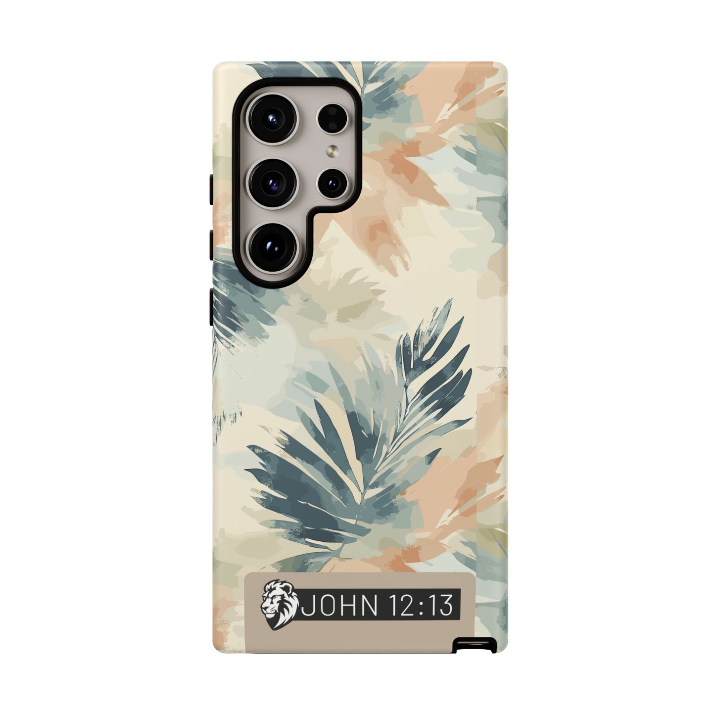 Tough Cases - Floral Phone Case with Inspirational Quote, Stylish Phone Cover, Trendy Tech Accessory, Summer Vibes, Gift for Her