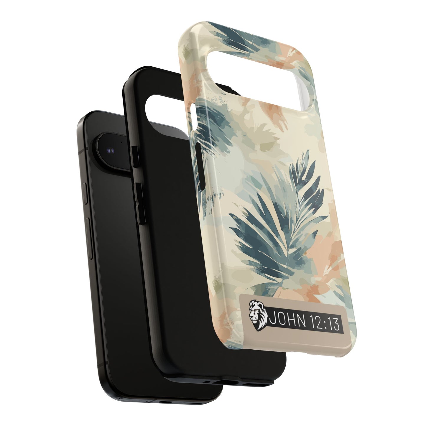 Tough Cases - Floral Phone Case with Inspirational Quote, Stylish Phone Cover, Trendy Tech Accessory, Summer Vibes, Gift for Her