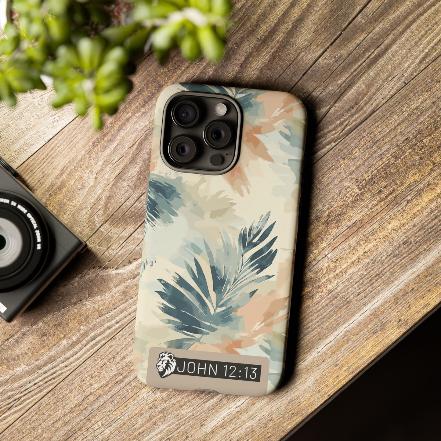 Tough Cases - Floral Phone Case with Inspirational Quote, Stylish Phone Cover, Trendy Tech Accessory, Summer Vibes, Gift for Her