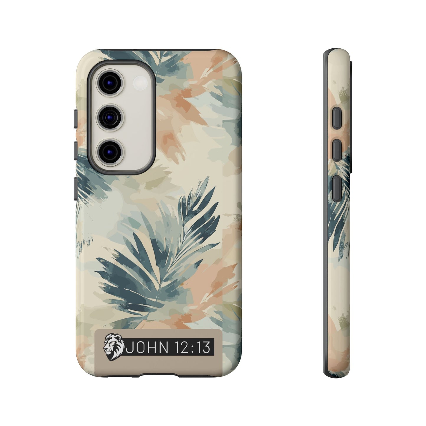 Tough Cases - Floral Phone Case with Inspirational Quote, Stylish Phone Cover, Trendy Tech Accessory, Summer Vibes, Gift for Her