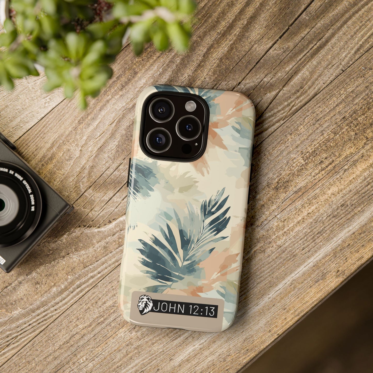 Tough Cases - Floral Phone Case with Inspirational Quote, Stylish Phone Cover, Trendy Tech Accessory, Summer Vibes, Gift for Her