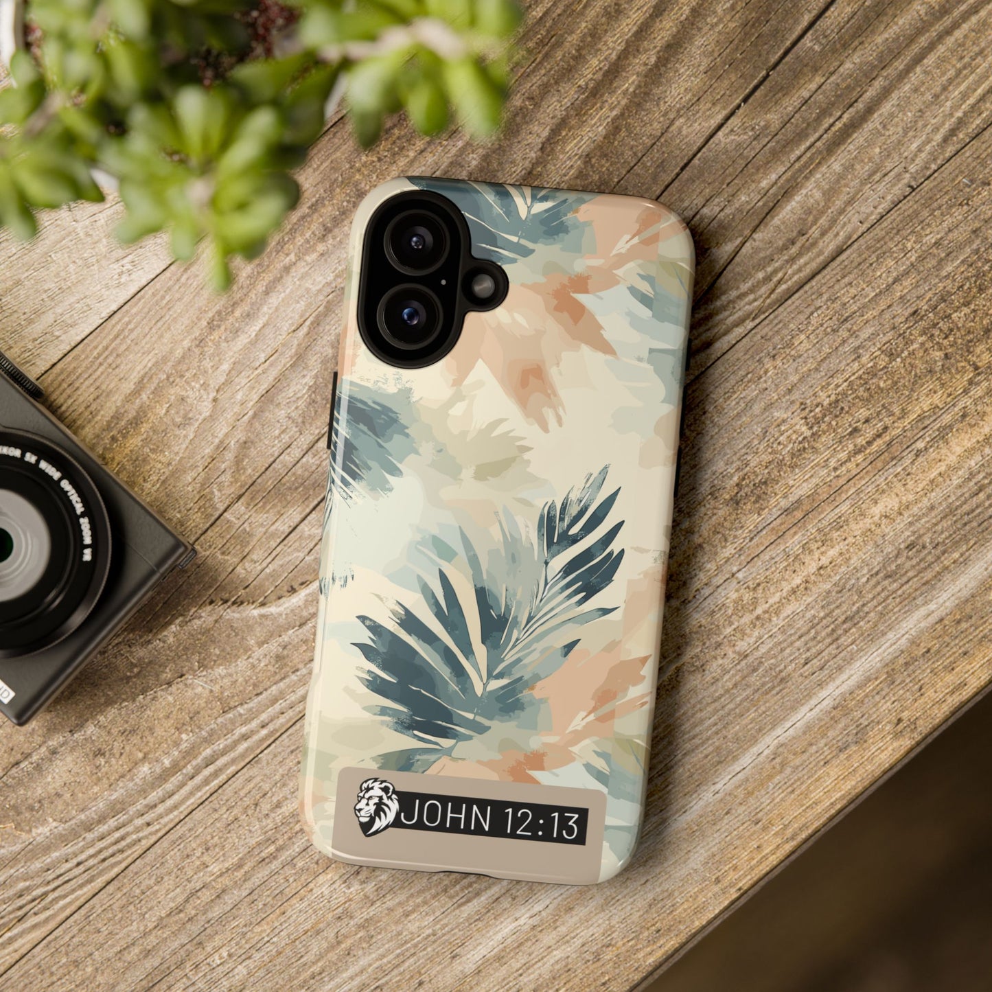 Tough Cases - Floral Phone Case with Inspirational Quote, Stylish Phone Cover, Trendy Tech Accessory, Summer Vibes, Gift for Her