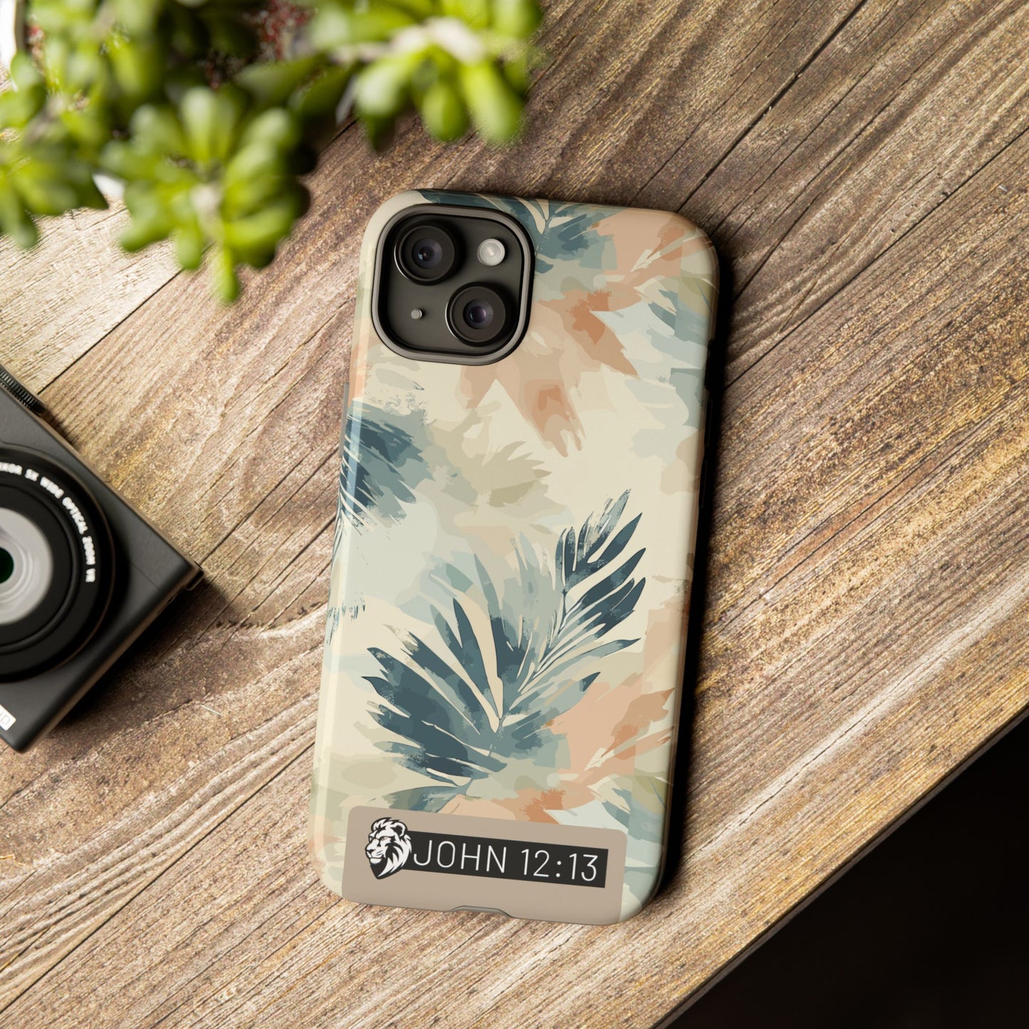 Tough Cases - Floral Phone Case with Inspirational Quote, Stylish Phone Cover, Trendy Tech Accessory, Summer Vibes, Gift for Her