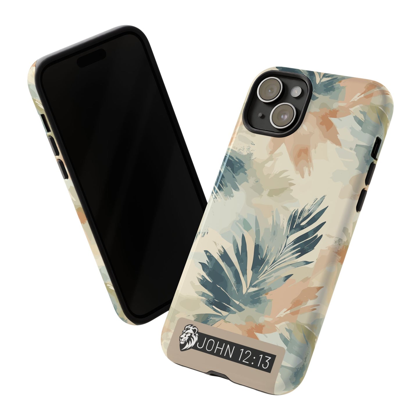 Tough Cases - Floral Phone Case with Inspirational Quote, Stylish Phone Cover, Trendy Tech Accessory, Summer Vibes, Gift for Her