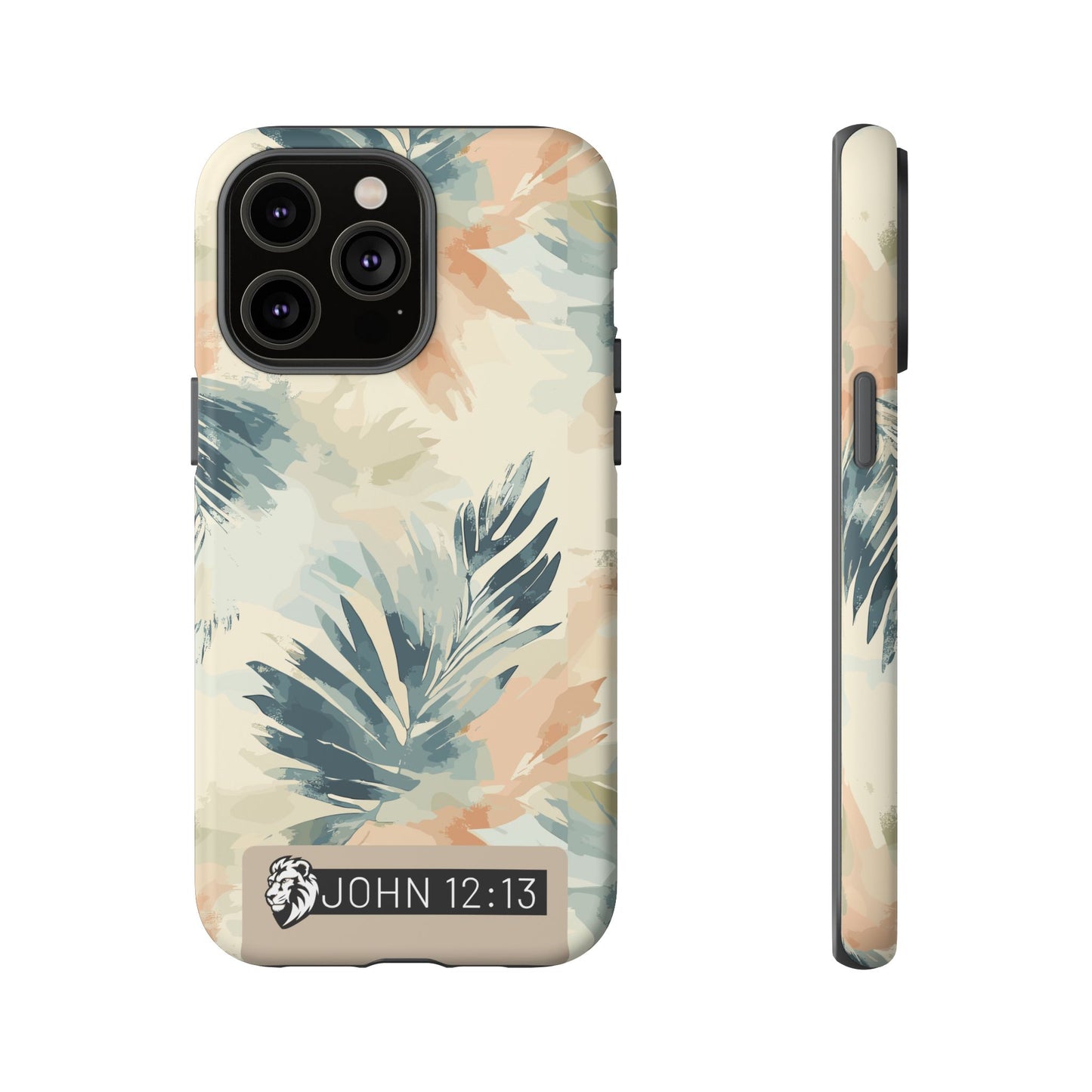 Tough Cases - Floral Phone Case with Inspirational Quote, Stylish Phone Cover, Trendy Tech Accessory, Summer Vibes, Gift for Her