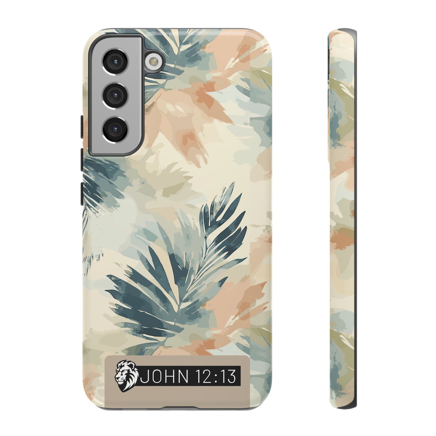 Tough Cases - Floral Phone Case with Inspirational Quote, Stylish Phone Cover, Trendy Tech Accessory, Summer Vibes, Gift for Her