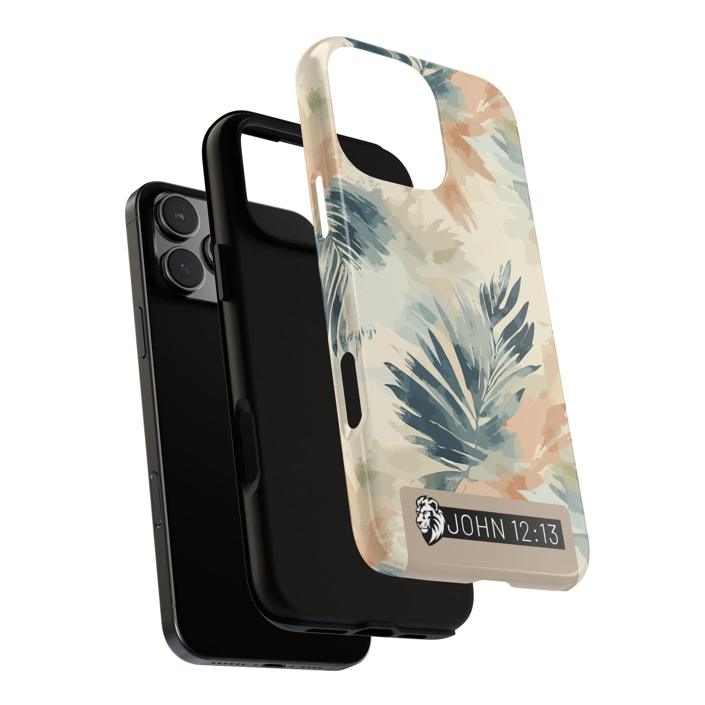 Tough Cases - Floral Phone Case with Inspirational Quote, Stylish Phone Cover, Trendy Tech Accessory, Summer Vibes, Gift for Her