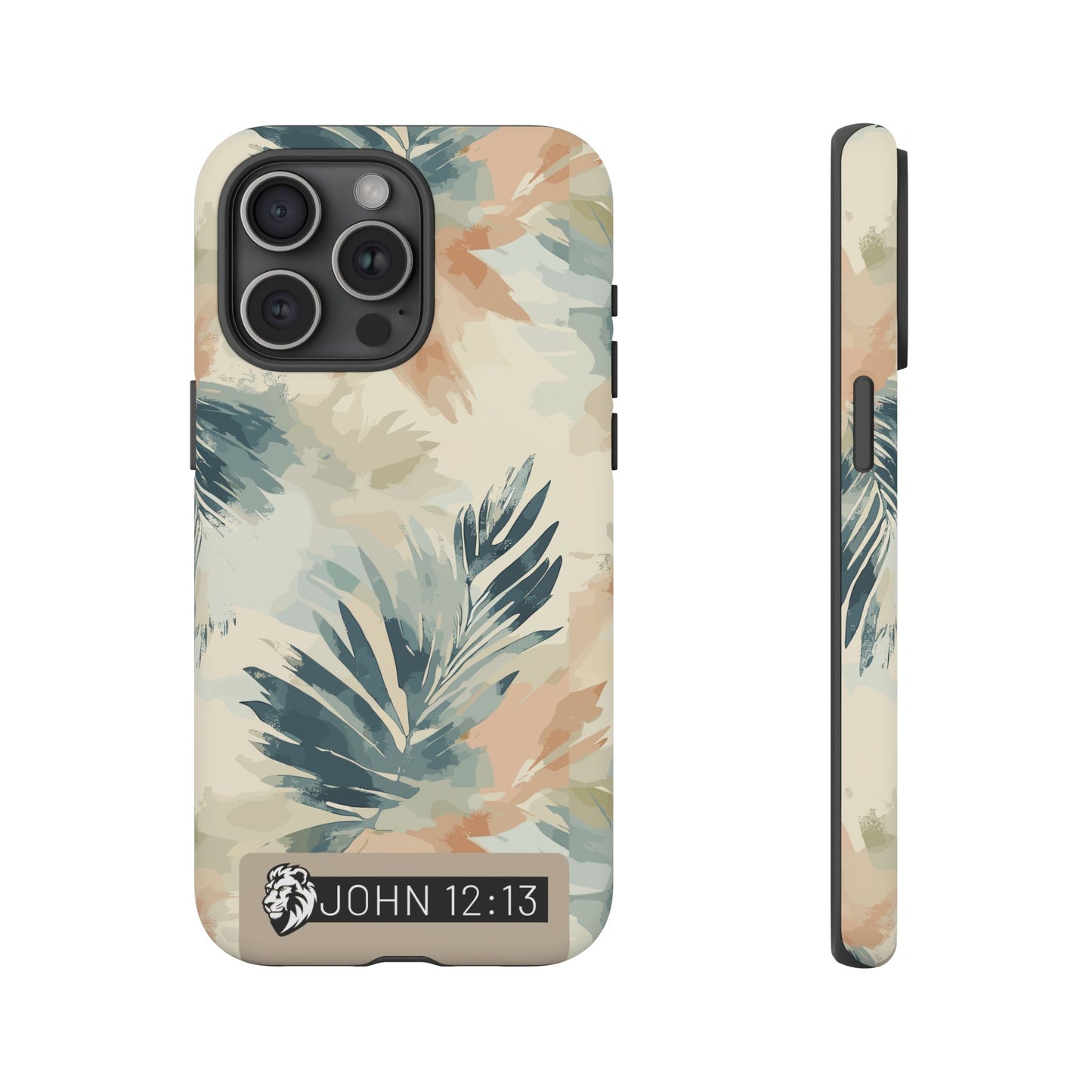 Tough Cases - Floral Phone Case with Inspirational Quote, Stylish Phone Cover, Trendy Tech Accessory, Summer Vibes, Gift for Her