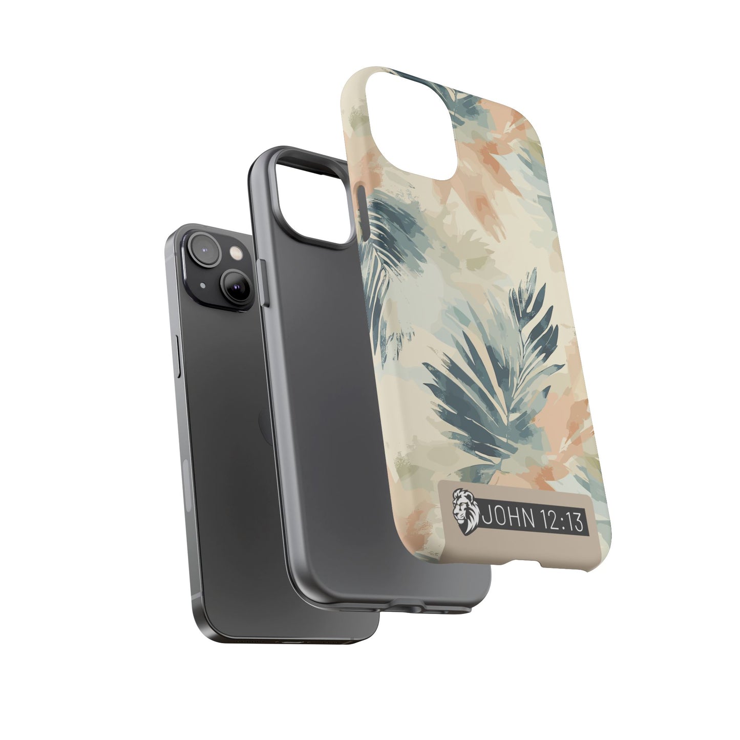 Tough Cases - Floral Phone Case with Inspirational Quote, Stylish Phone Cover, Trendy Tech Accessory, Summer Vibes, Gift for Her