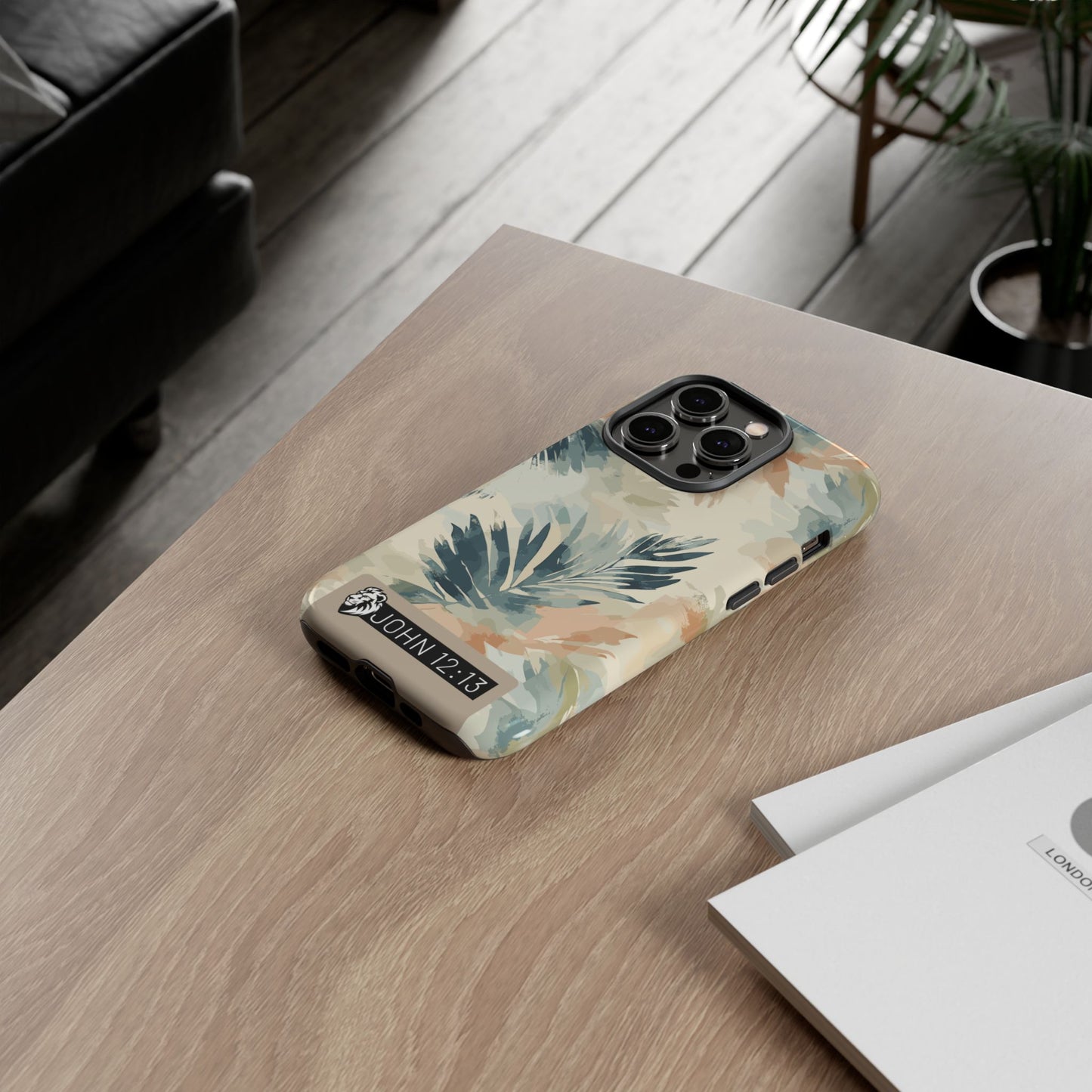 Tough Cases - Floral Phone Case with Inspirational Quote, Stylish Phone Cover, Trendy Tech Accessory, Summer Vibes, Gift for Her