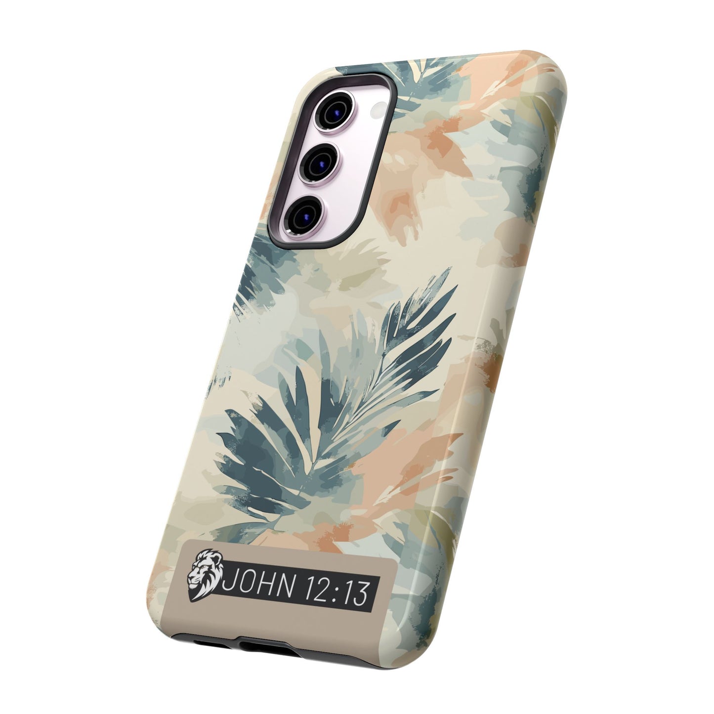 Tough Cases - Floral Phone Case with Inspirational Quote, Stylish Phone Cover, Trendy Tech Accessory, Summer Vibes, Gift for Her