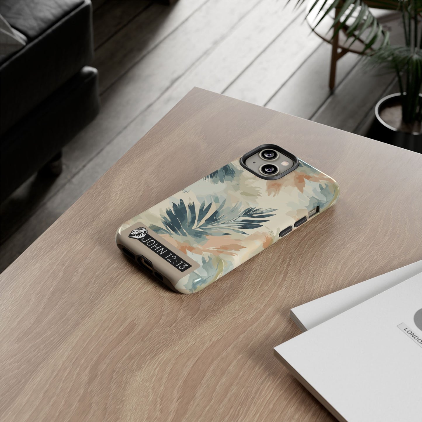 Tough Cases - Floral Phone Case with Inspirational Quote, Stylish Phone Cover, Trendy Tech Accessory, Summer Vibes, Gift for Her