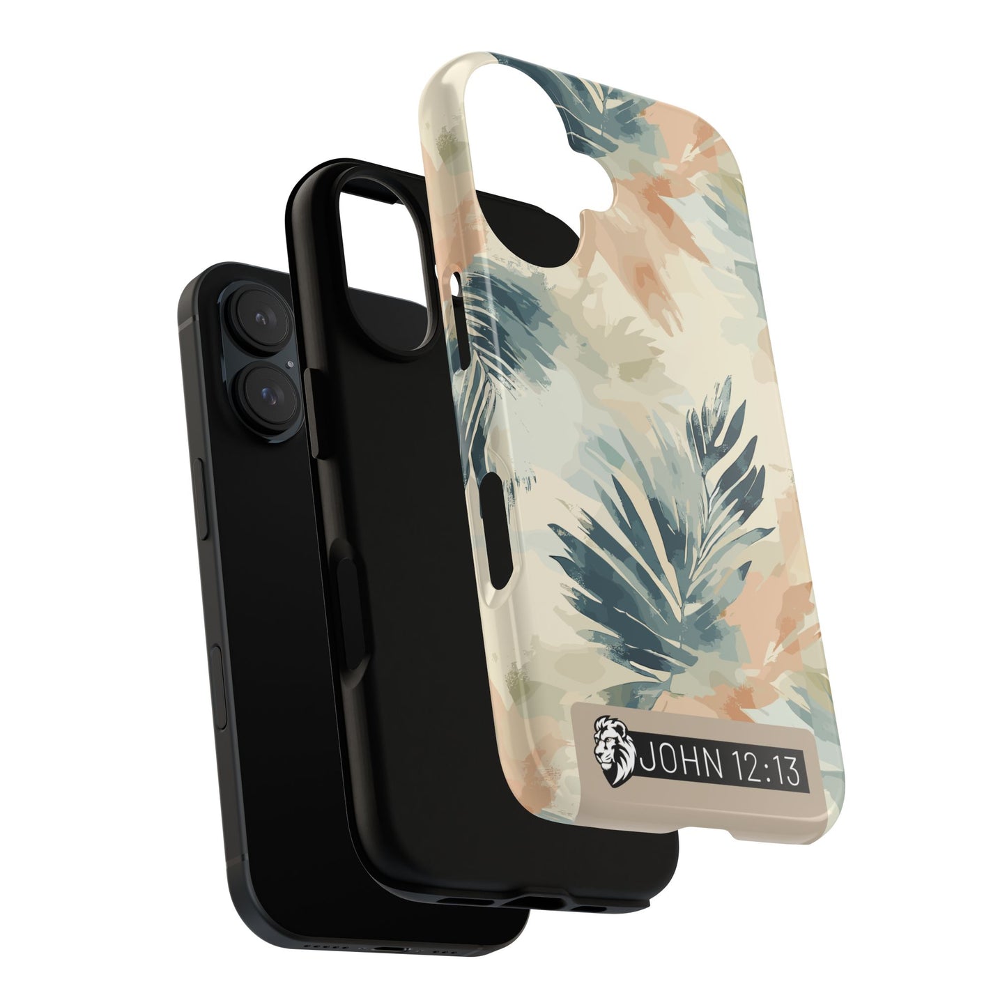 Tough Cases - Floral Phone Case with Inspirational Quote, Stylish Phone Cover, Trendy Tech Accessory, Summer Vibes, Gift for Her