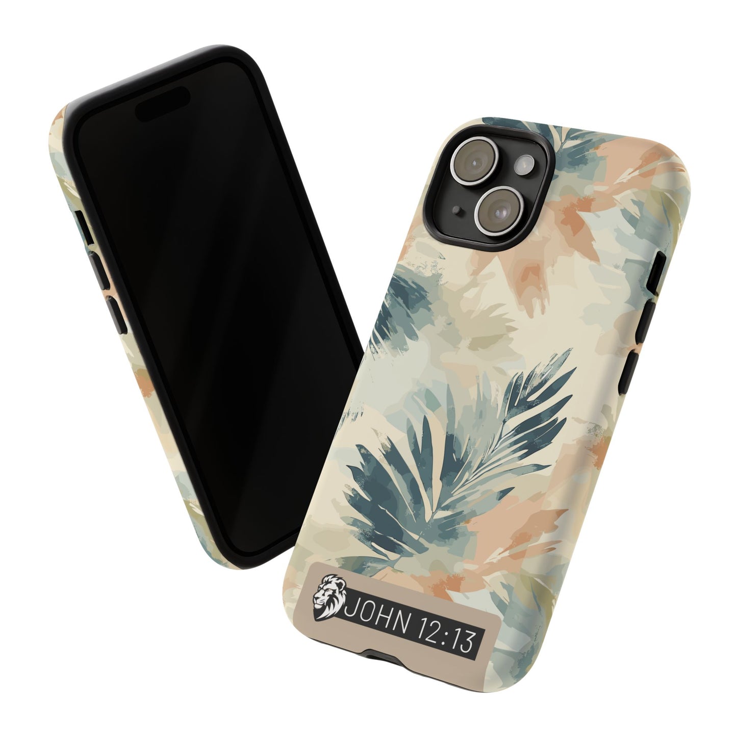 Tough Cases - Floral Phone Case with Inspirational Quote, Stylish Phone Cover, Trendy Tech Accessory, Summer Vibes, Gift for Her