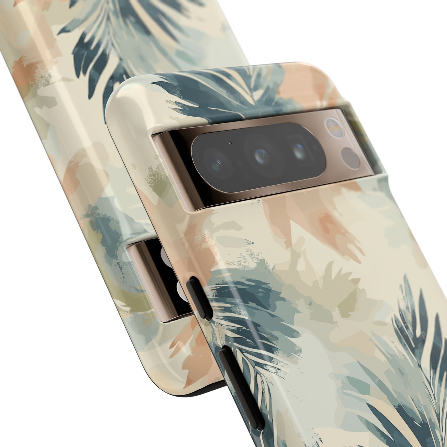 Tough Cases - Floral Phone Case with Inspirational Quote, Stylish Phone Cover, Trendy Tech Accessory, Summer Vibes, Gift for Her