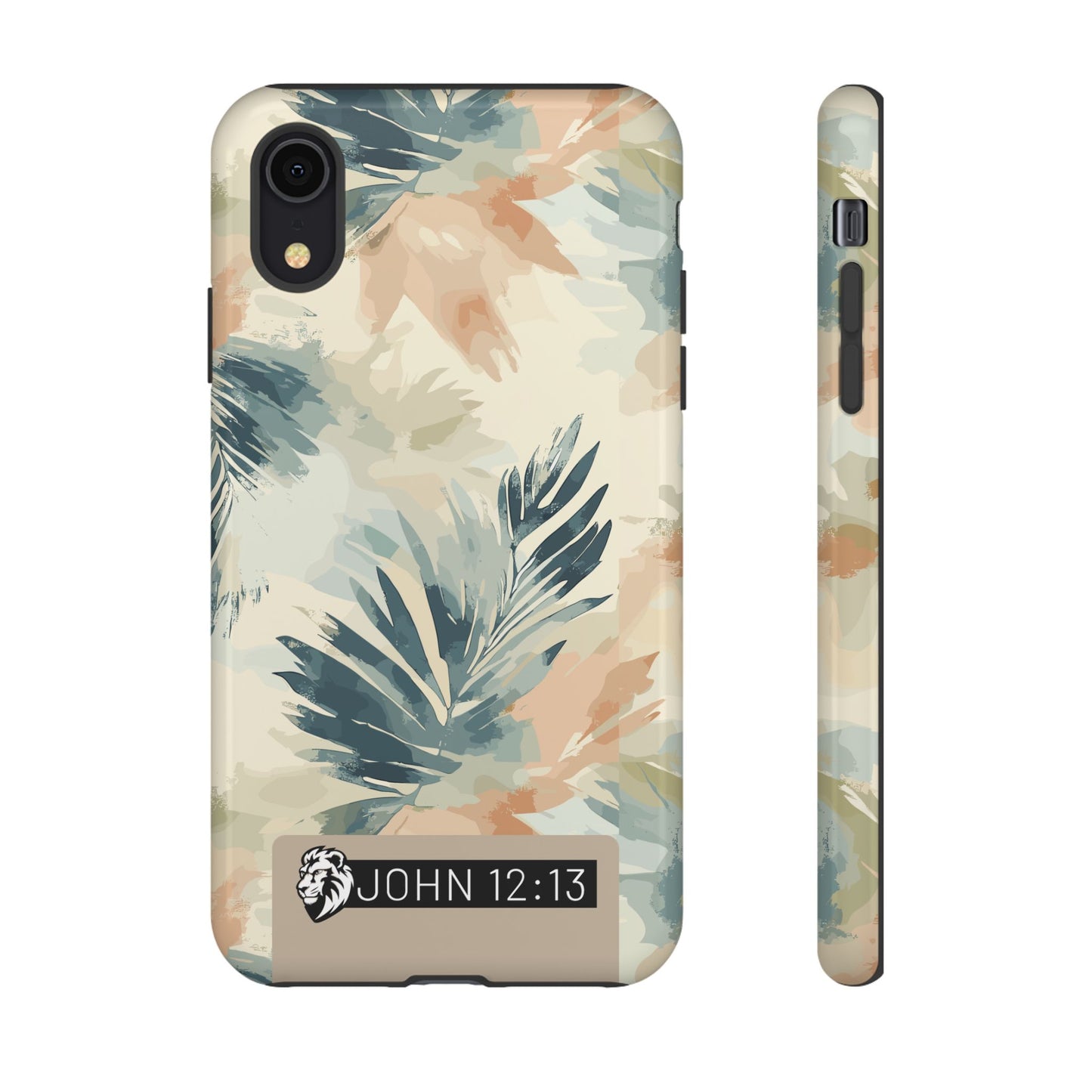 Tough Cases - Floral Phone Case with Inspirational Quote, Stylish Phone Cover, Trendy Tech Accessory, Summer Vibes, Gift for Her