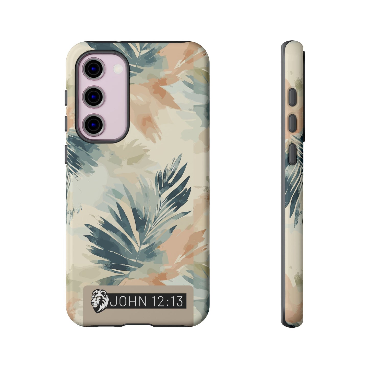 Tough Cases - Floral Phone Case with Inspirational Quote, Stylish Phone Cover, Trendy Tech Accessory, Summer Vibes, Gift for Her