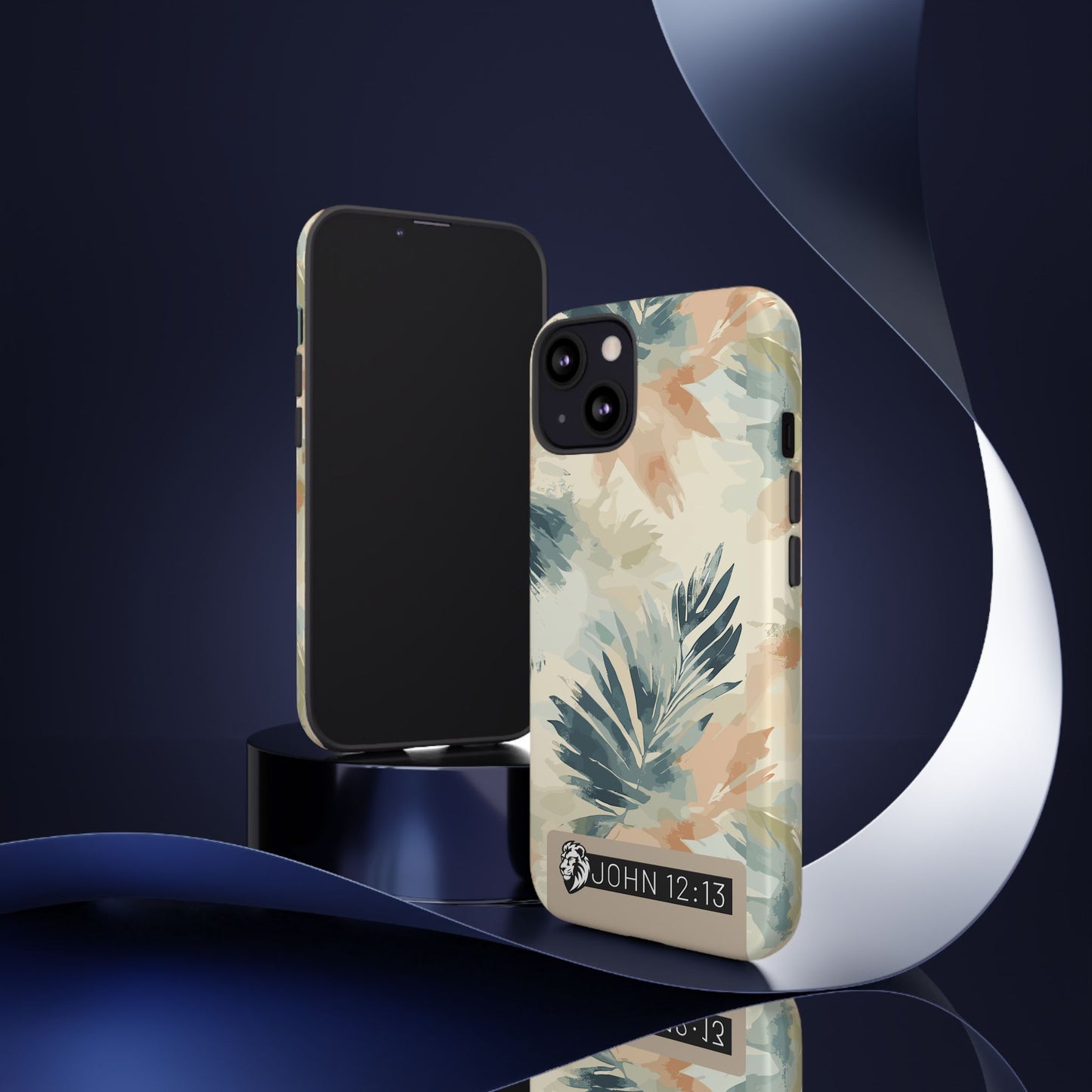 Tough Cases - Floral Phone Case with Inspirational Quote, Stylish Phone Cover, Trendy Tech Accessory, Summer Vibes, Gift for Her
