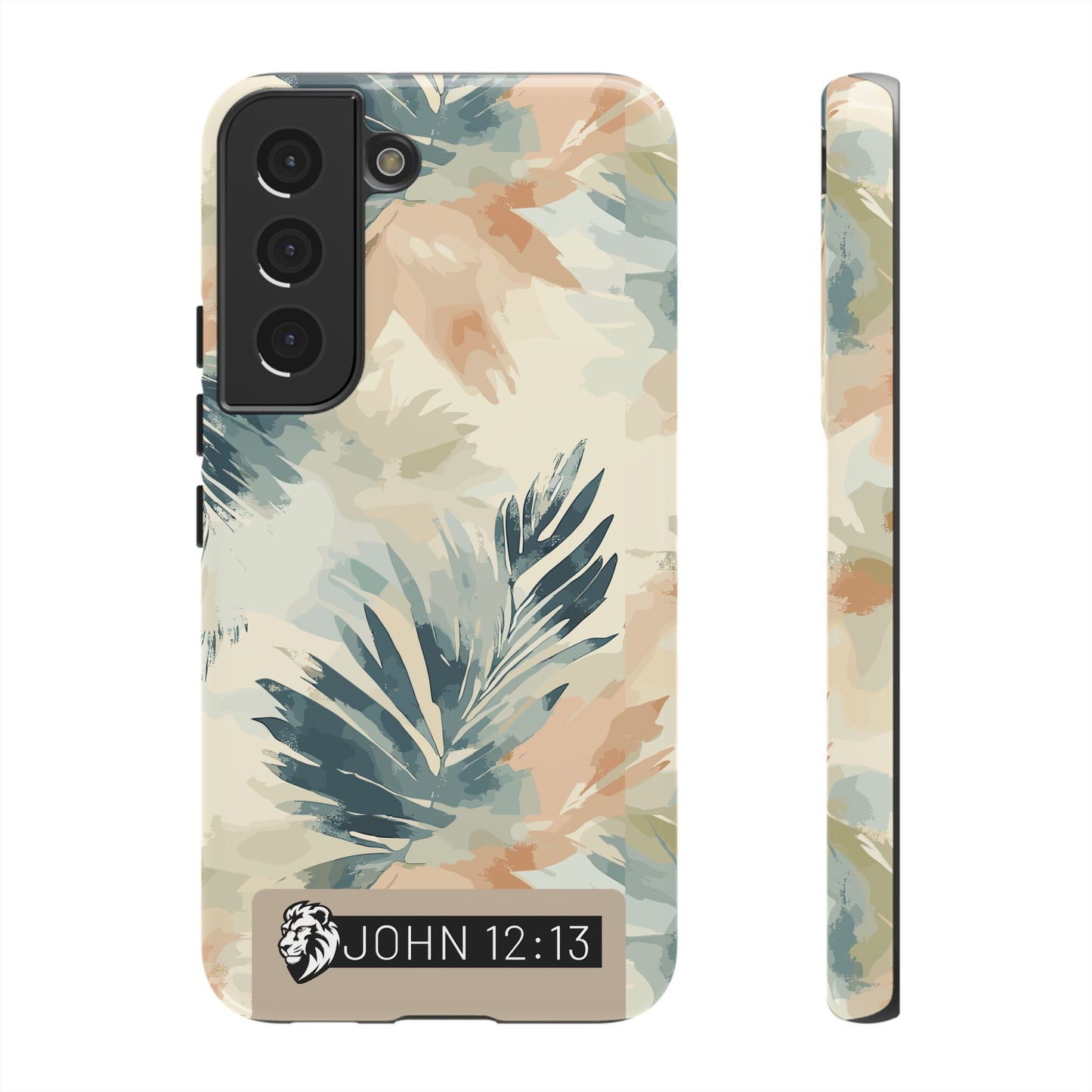 Tough Cases - Floral Phone Case with Inspirational Quote, Stylish Phone Cover, Trendy Tech Accessory, Summer Vibes, Gift for Her