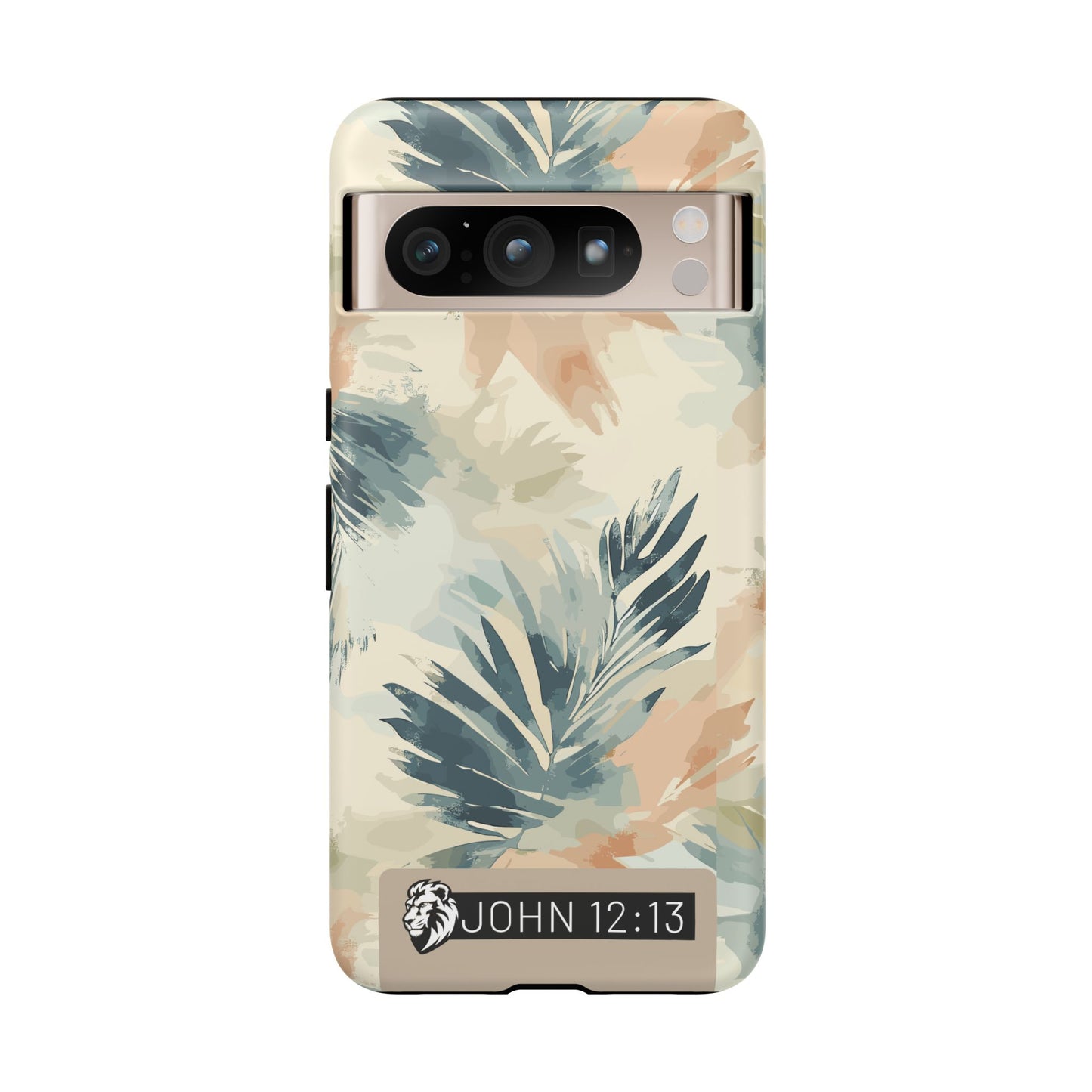 Tough Cases - Floral Phone Case with Inspirational Quote, Stylish Phone Cover, Trendy Tech Accessory, Summer Vibes, Gift for Her