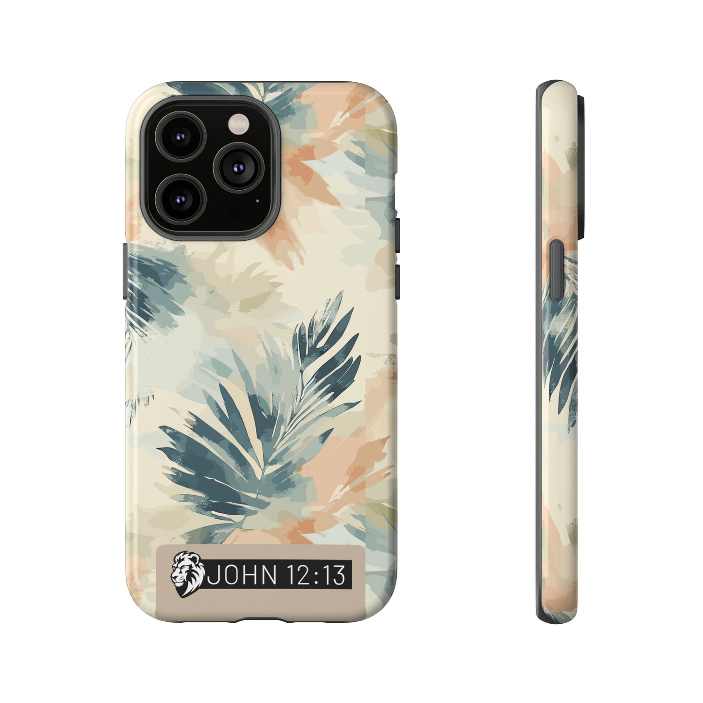 Tough Cases - Floral Phone Case with Inspirational Quote, Stylish Phone Cover, Trendy Tech Accessory, Summer Vibes, Gift for Her