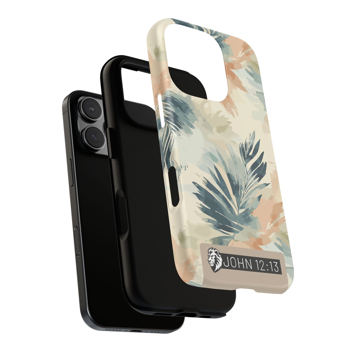 Tough Cases - Floral Phone Case with Inspirational Quote, Stylish Phone Cover, Trendy Tech Accessory, Summer Vibes, Gift for Her