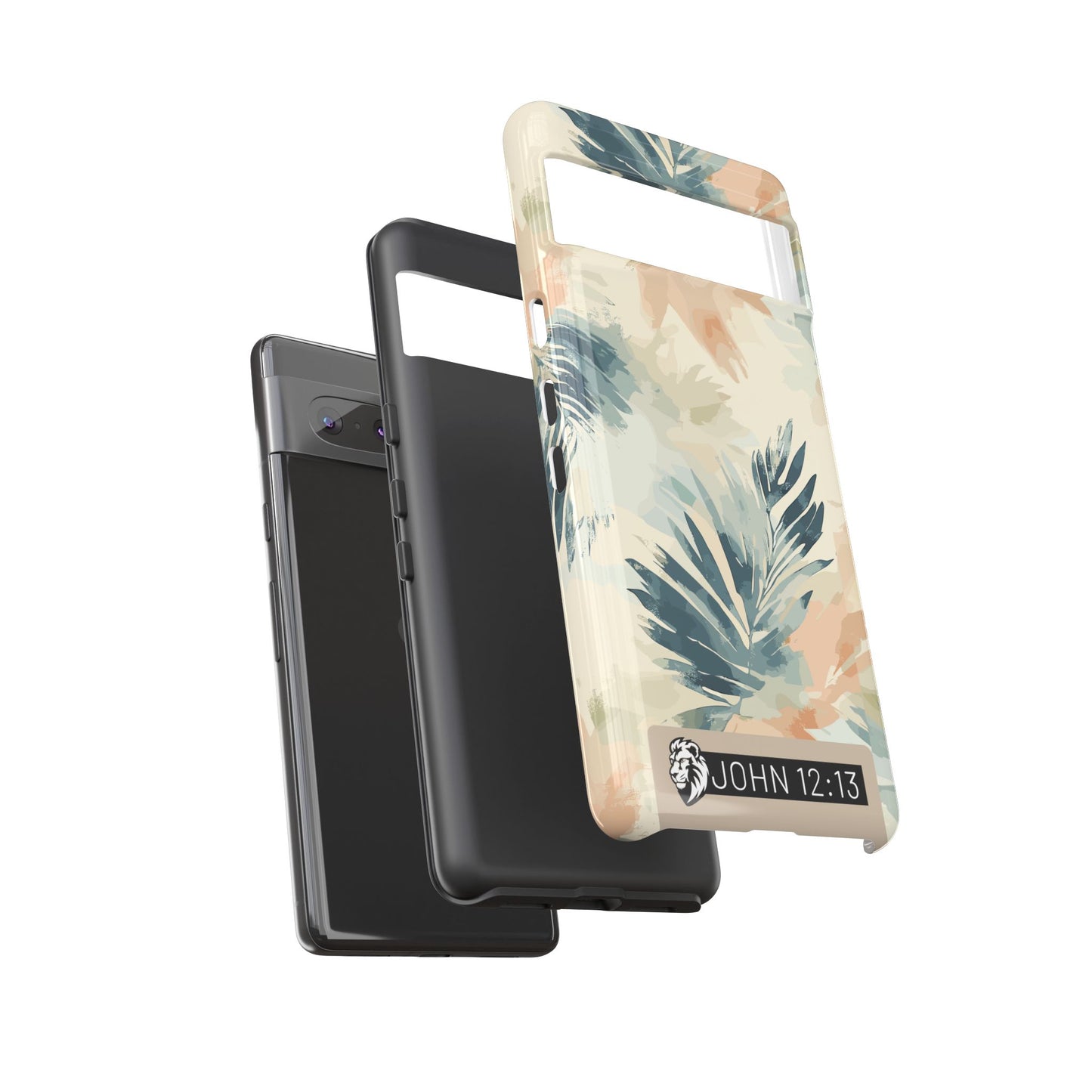 Tough Cases - Floral Phone Case with Inspirational Quote, Stylish Phone Cover, Trendy Tech Accessory, Summer Vibes, Gift for Her