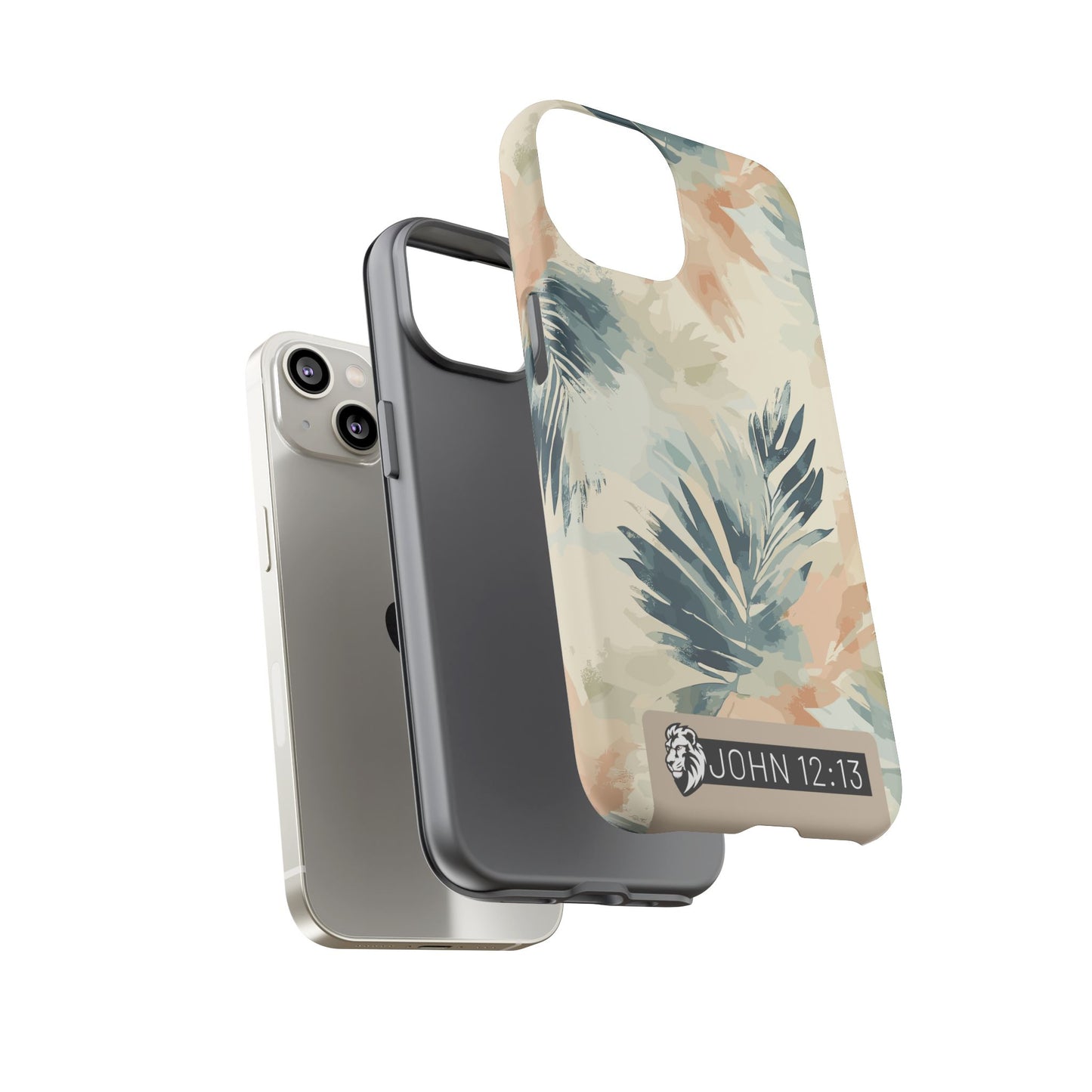 Tough Cases - Floral Phone Case with Inspirational Quote, Stylish Phone Cover, Trendy Tech Accessory, Summer Vibes, Gift for Her