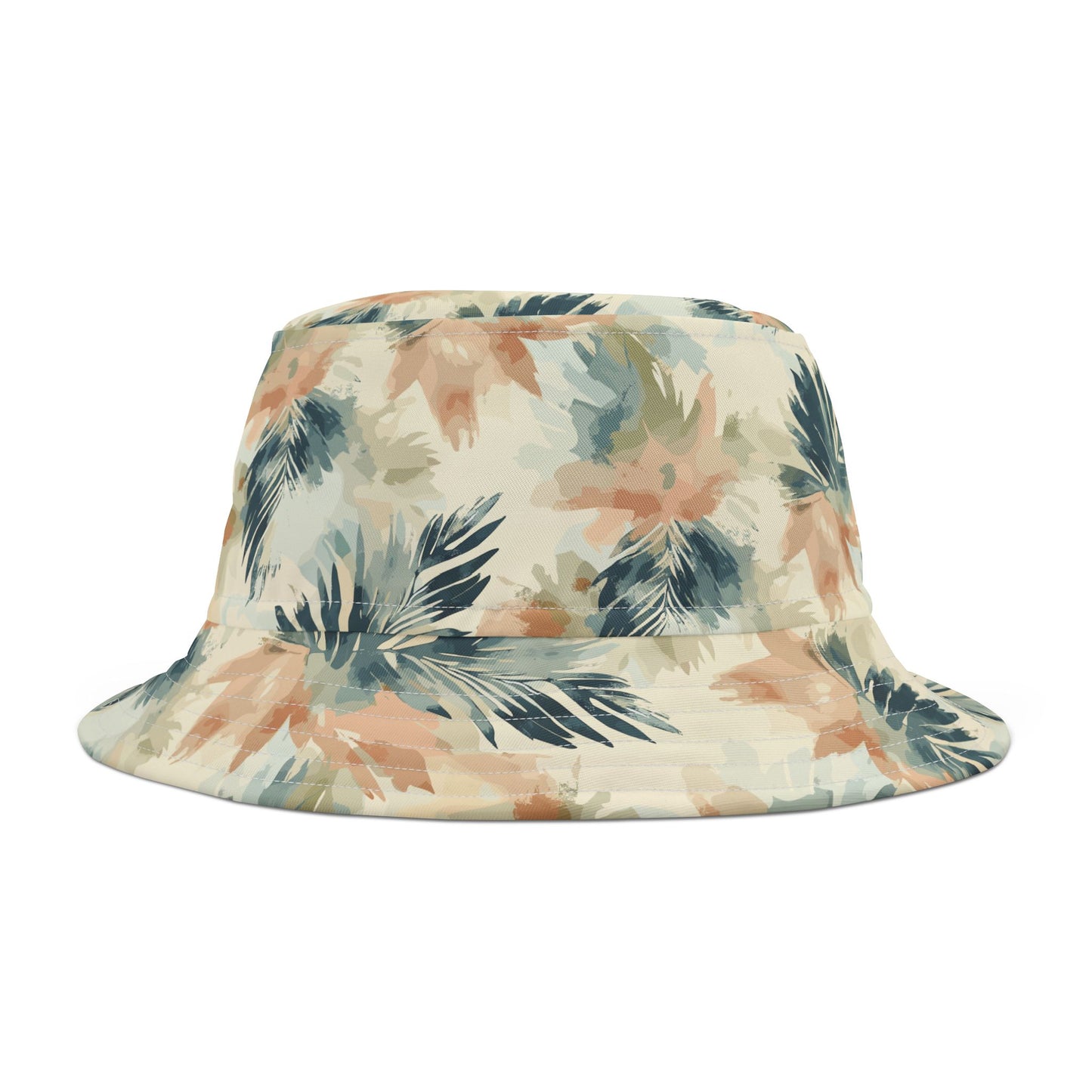 Tropical Floral Bucket Hat, Stylish Sun Protection, Outdoor Adventure Hat, Summer Accessory, Beach Vacation Hat, Unisex Fashion Hat