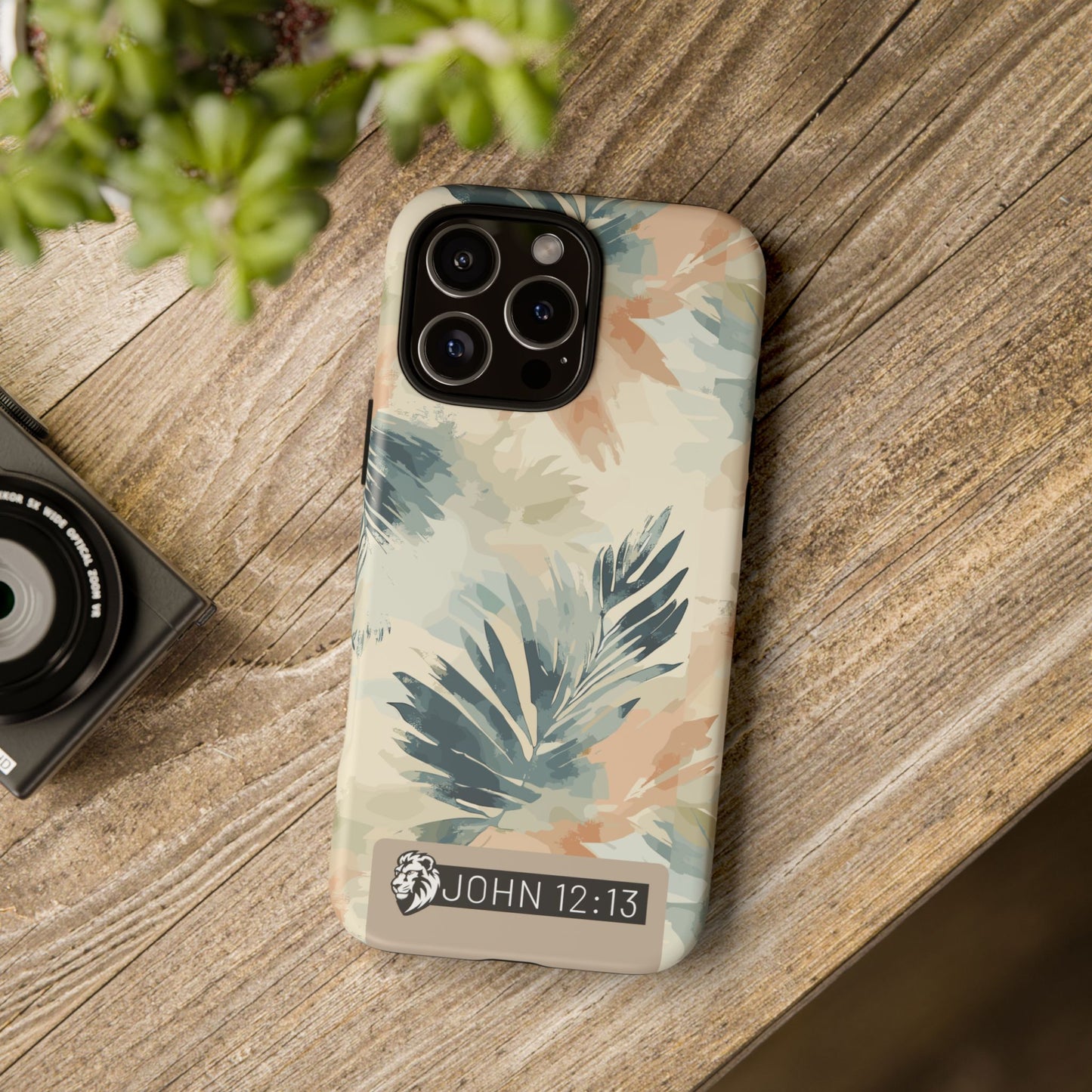 Tough Cases - Floral Phone Case with Inspirational Quote, Stylish Phone Cover, Trendy Tech Accessory, Summer Vibes, Gift for Her